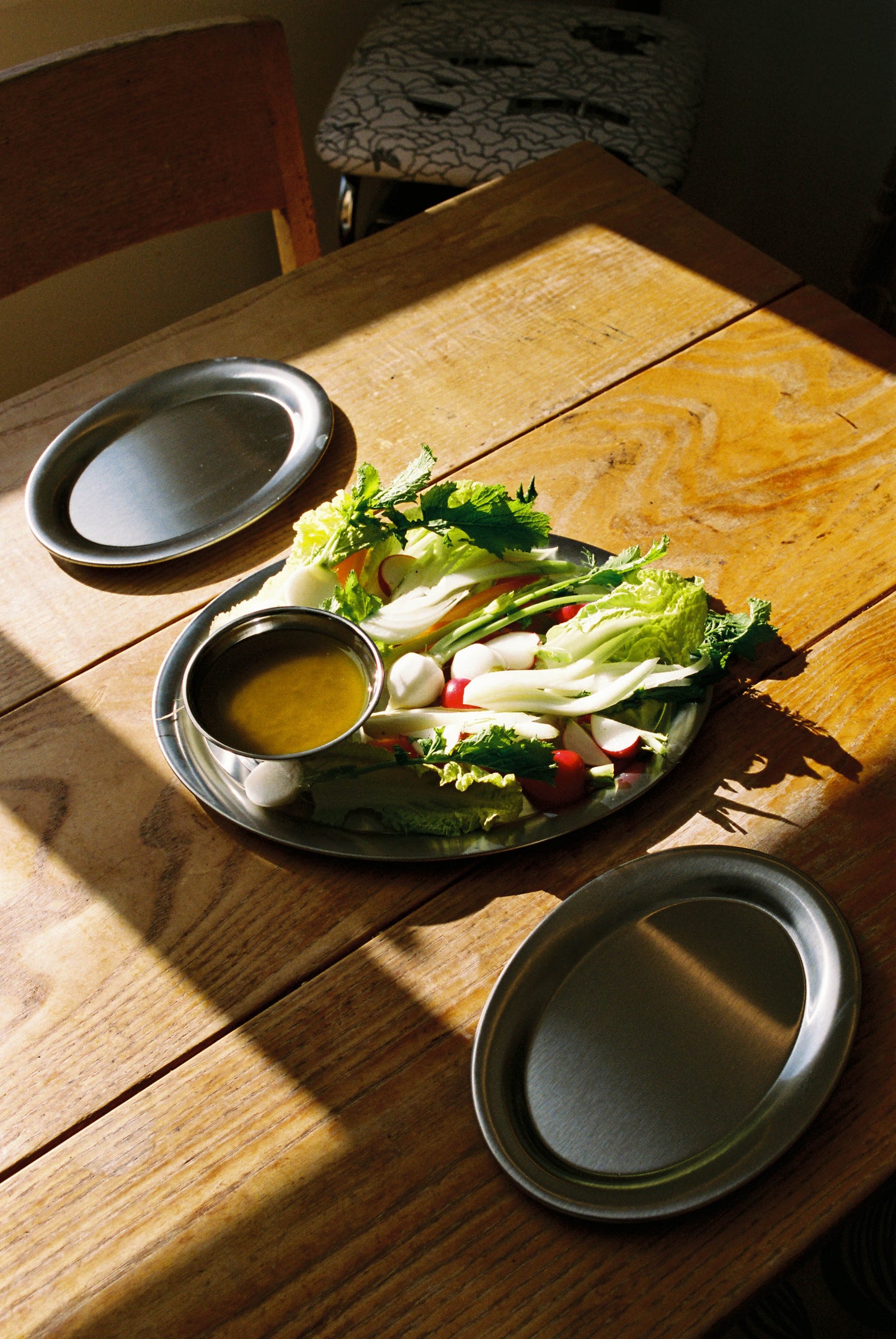 Stainless Steel Tray Set