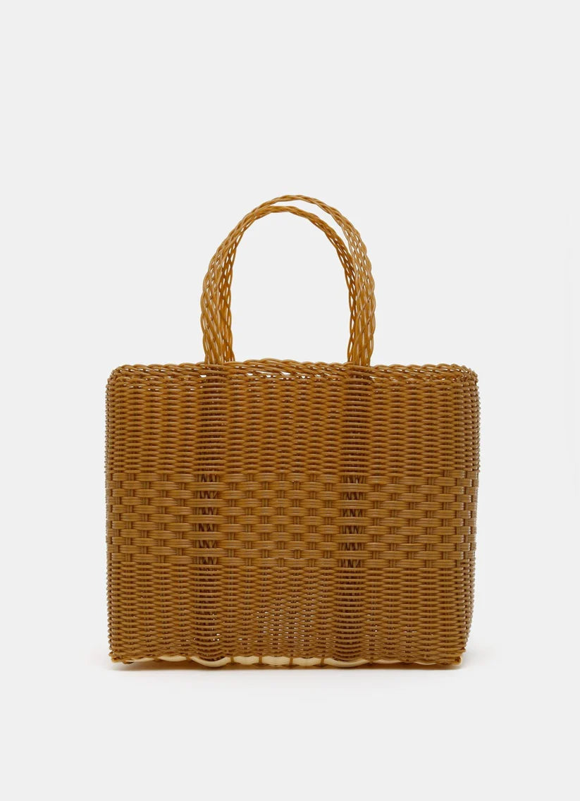 Lace Tote Small in Tobacco