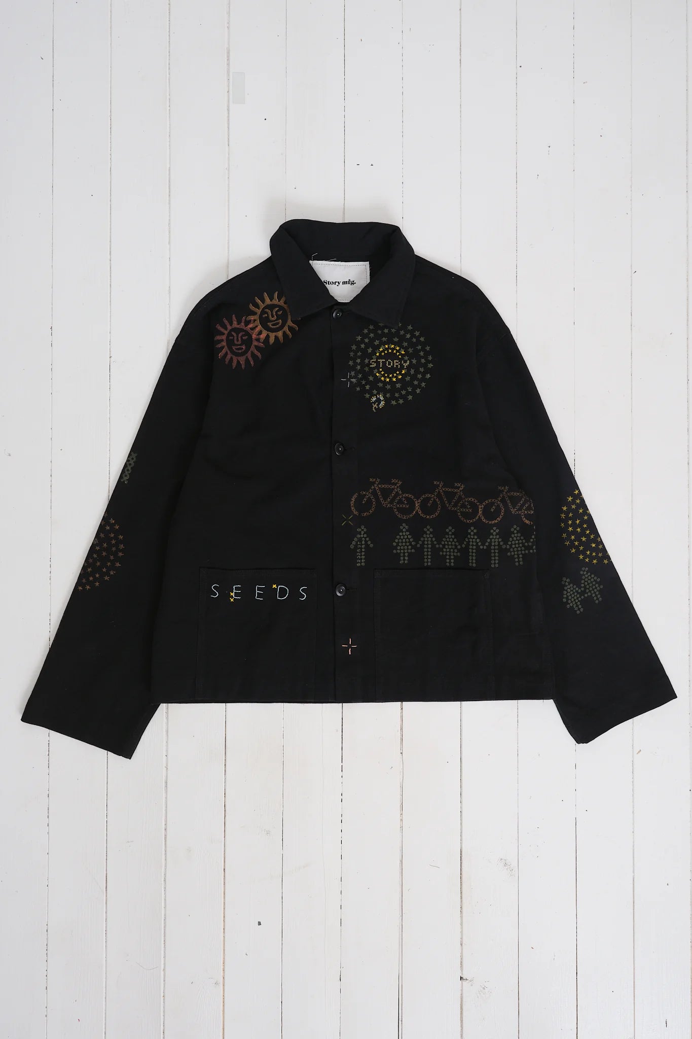 Short On Time Jacket in Black Solar Trip