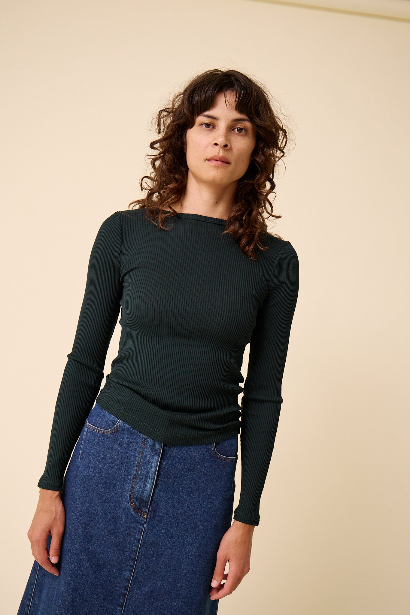 Dance Longsleeve in Malachite