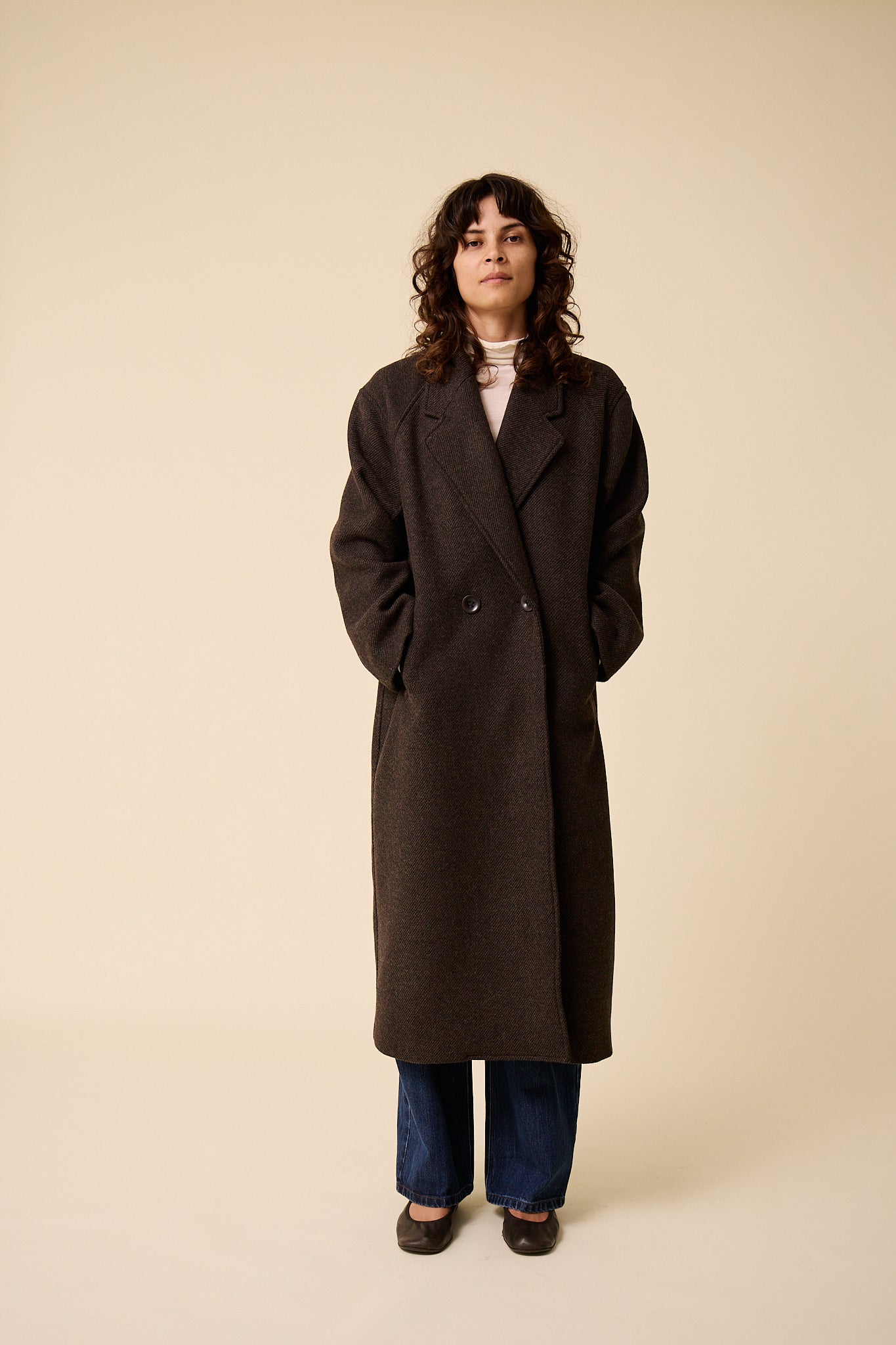 Tezeta Coat in Mocha