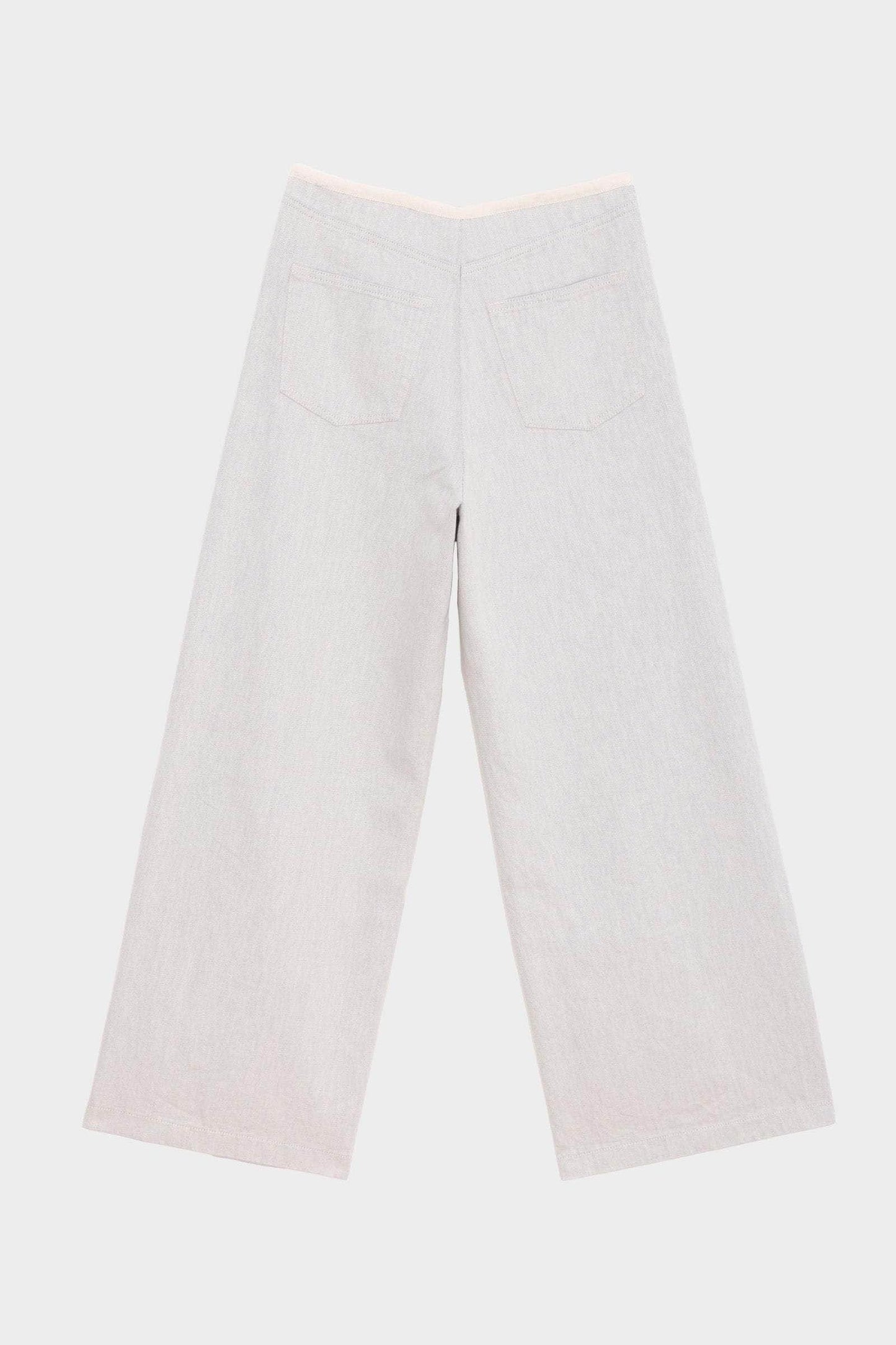 Arthur Pants in Ecru Denim