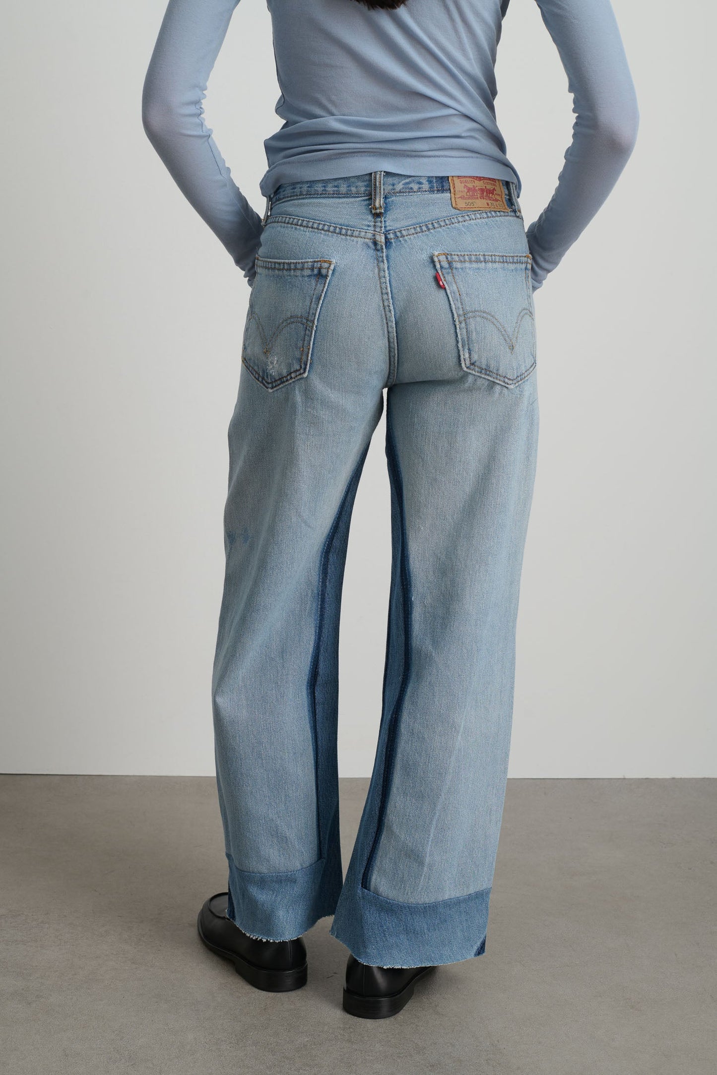 Reworked Culotte in Vintage Indigo