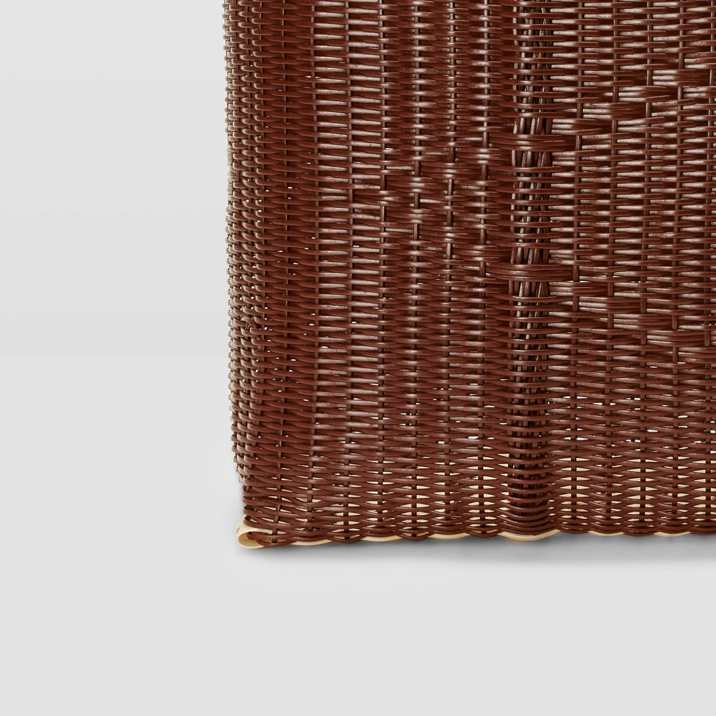 Basket Tote Large in Chocolate