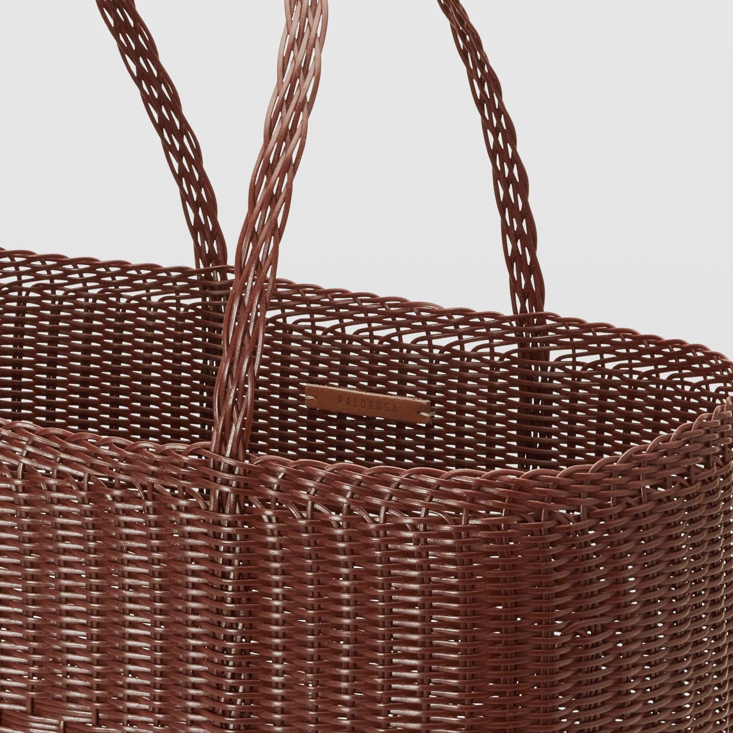 Basket Tote Large in Chocolate