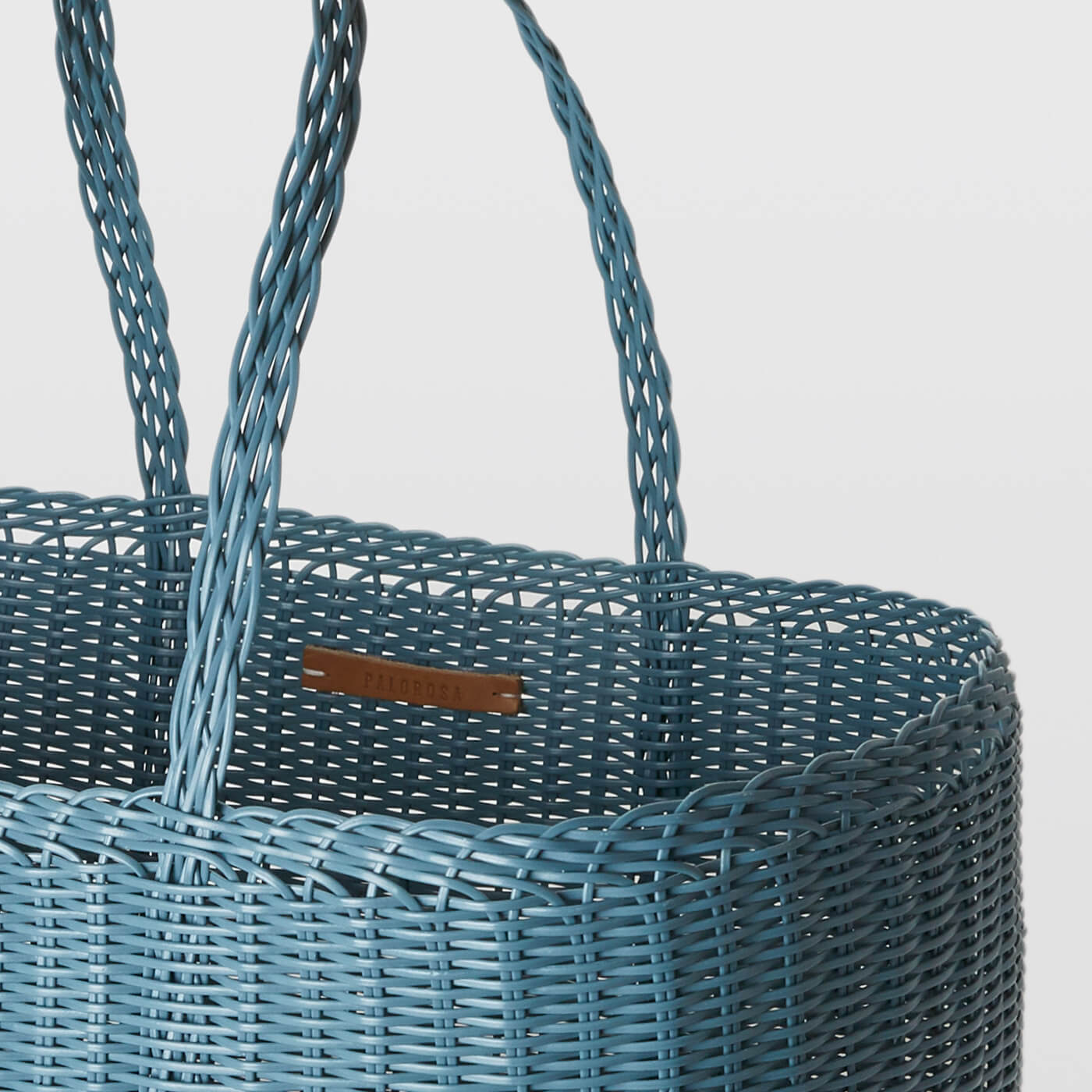 Basket Tote Large in Paloblue