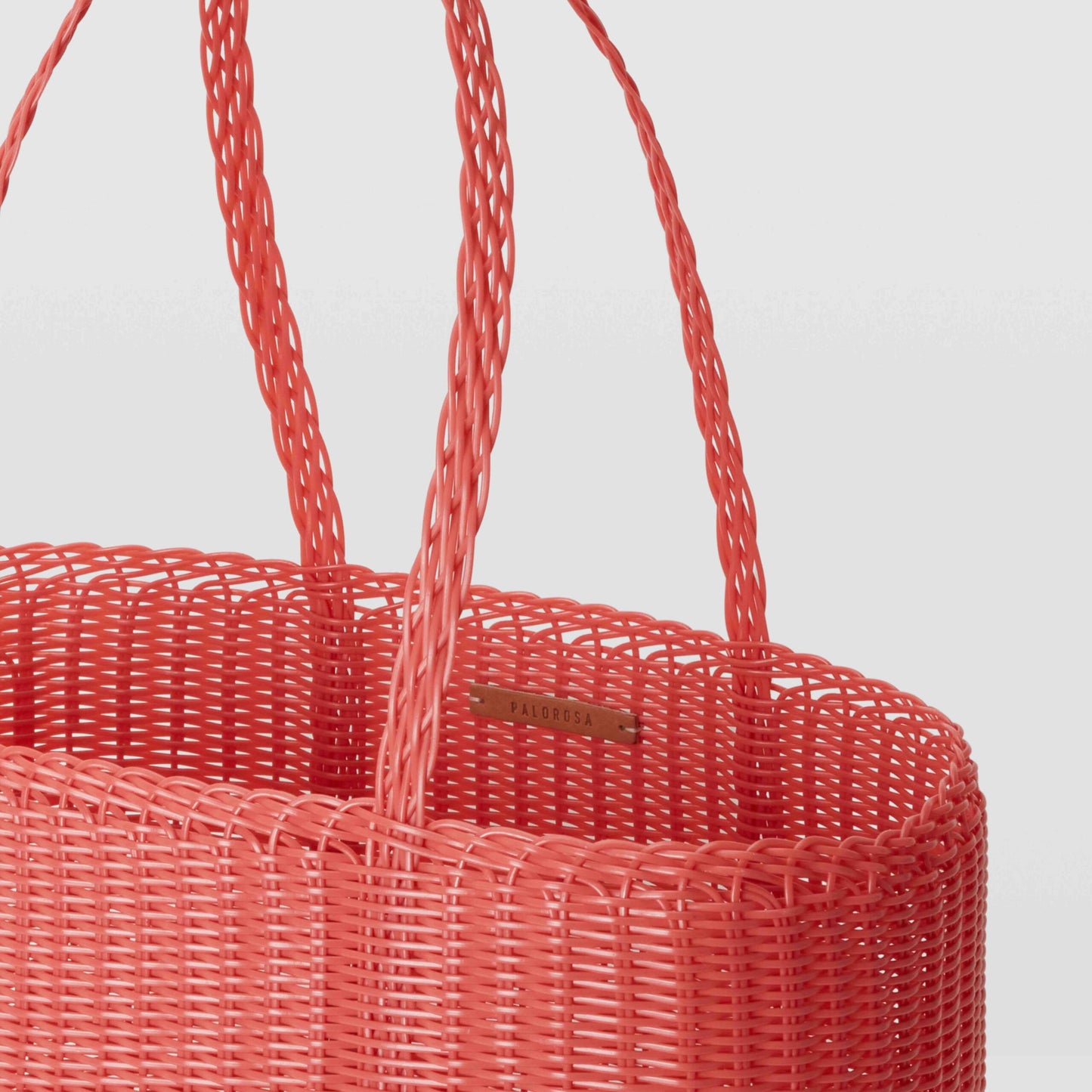 Basket Tote Medium in Strawberry