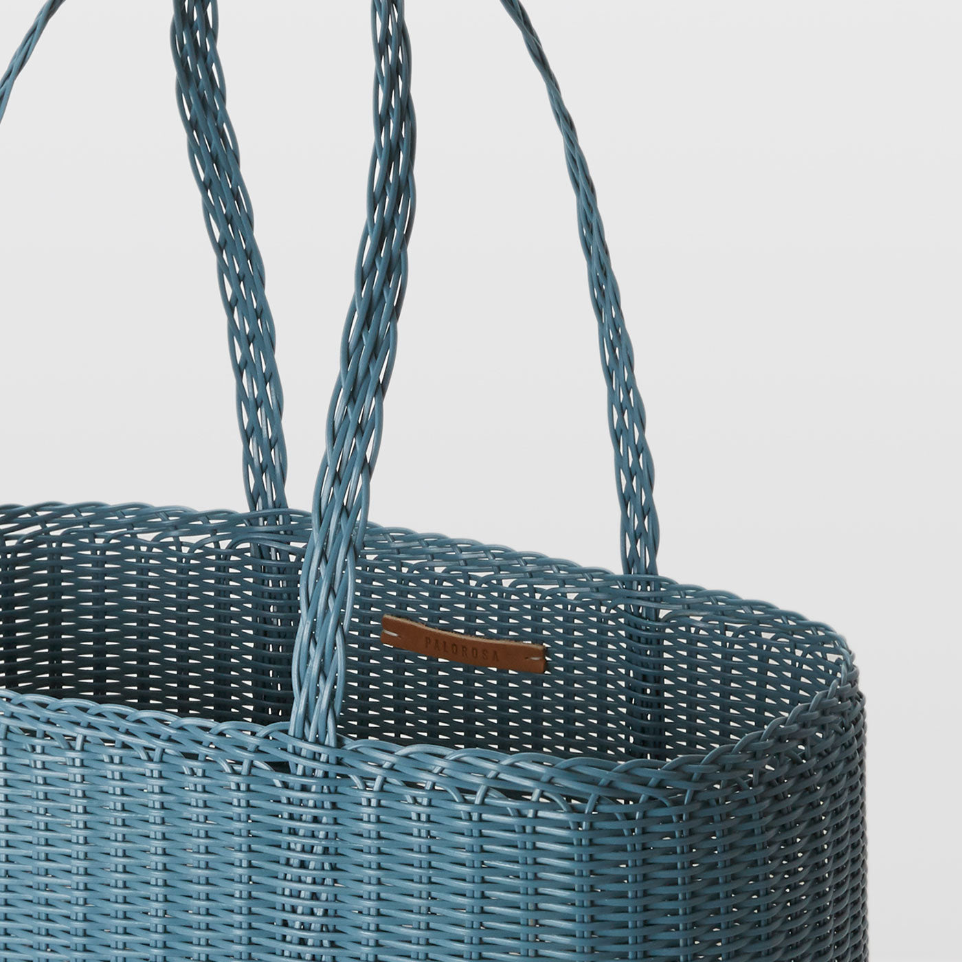 Basket Tote Medium in Paloblue