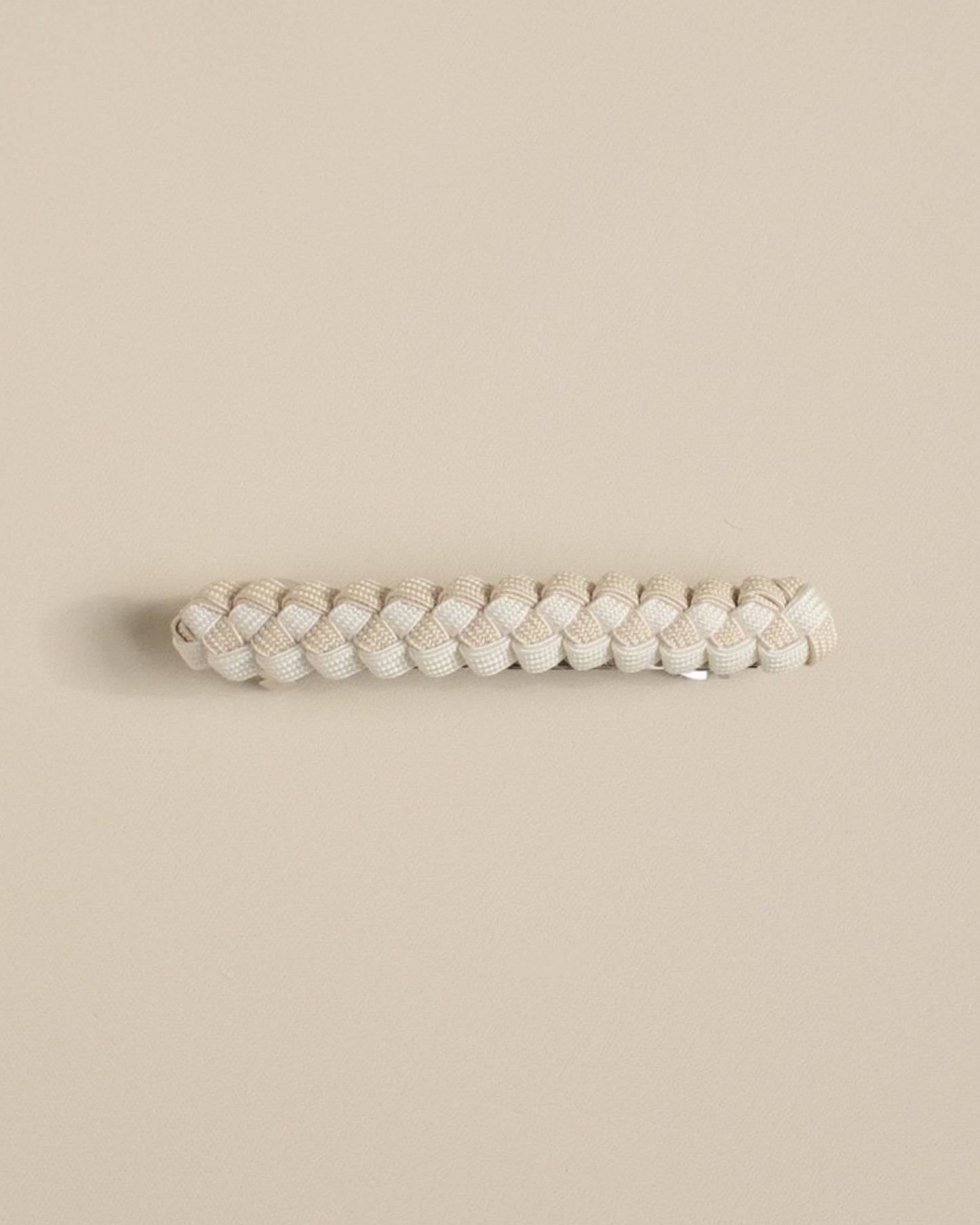Barrette in Cream/Almond