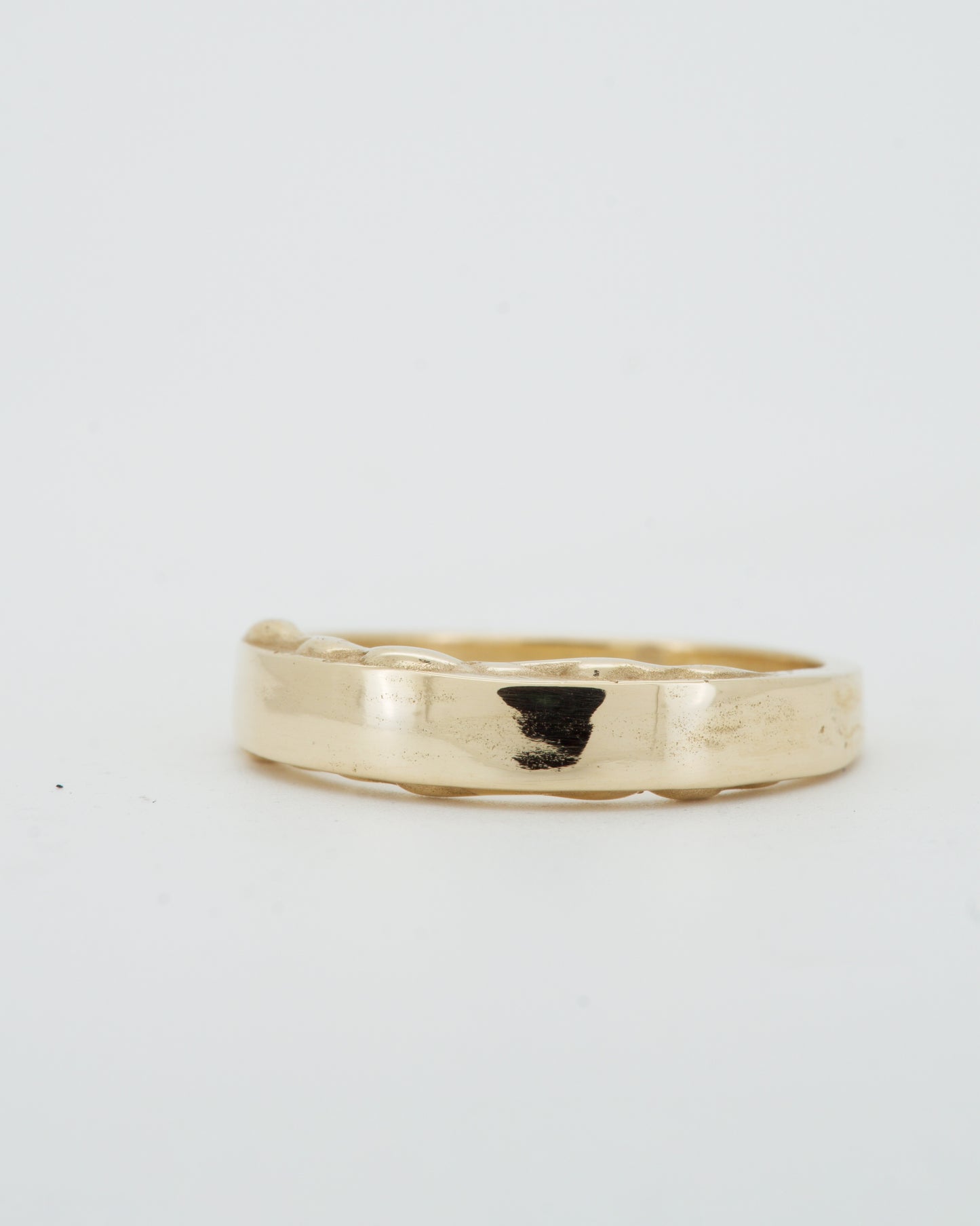 Drip Band Narrow in 9ct Yellow Gold