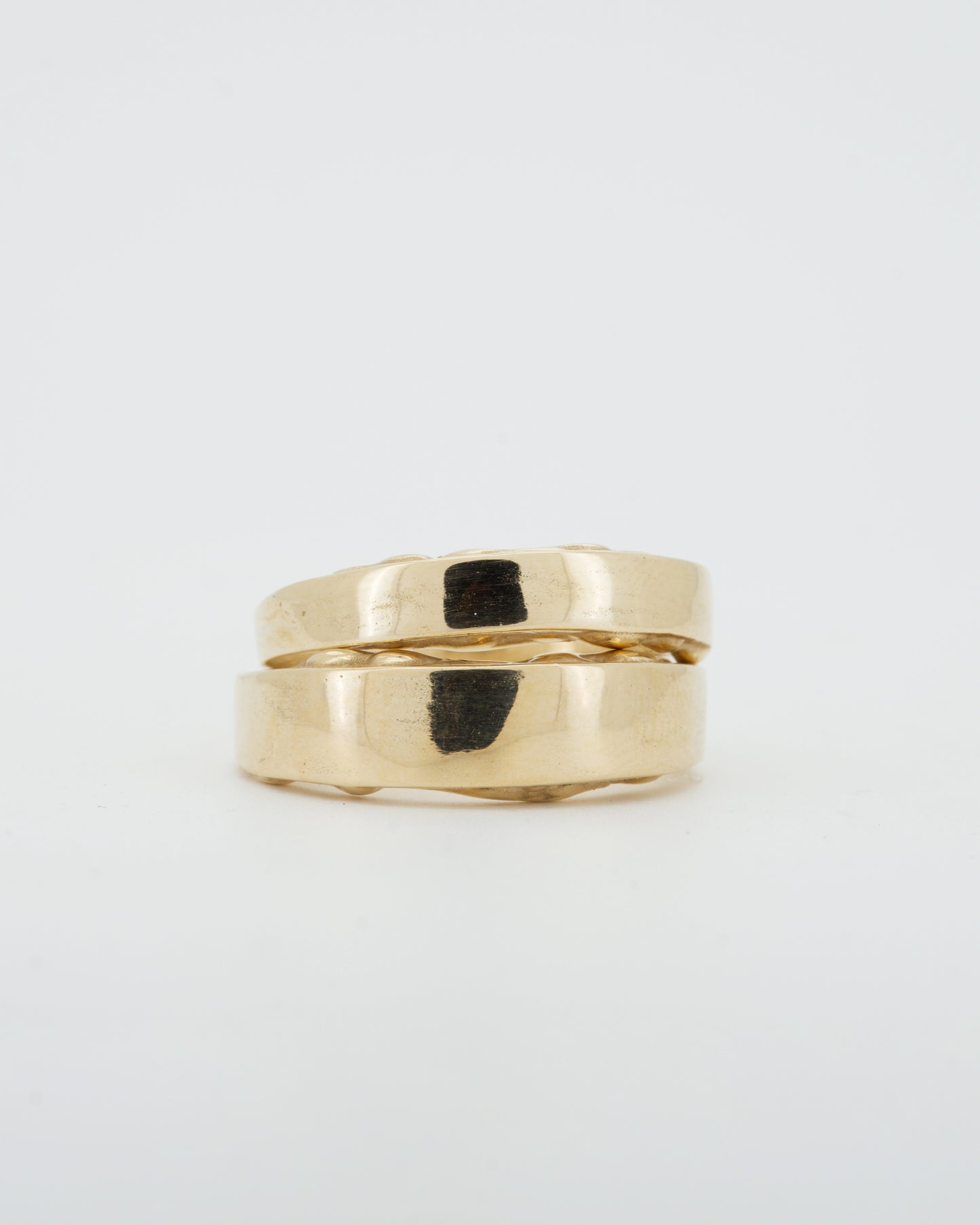 Drip Band Narrow in 9ct Yellow Gold