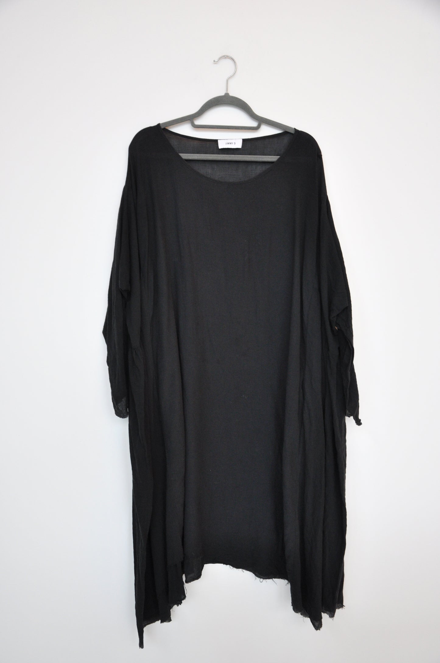 Jimmy D Oversized Dress - black