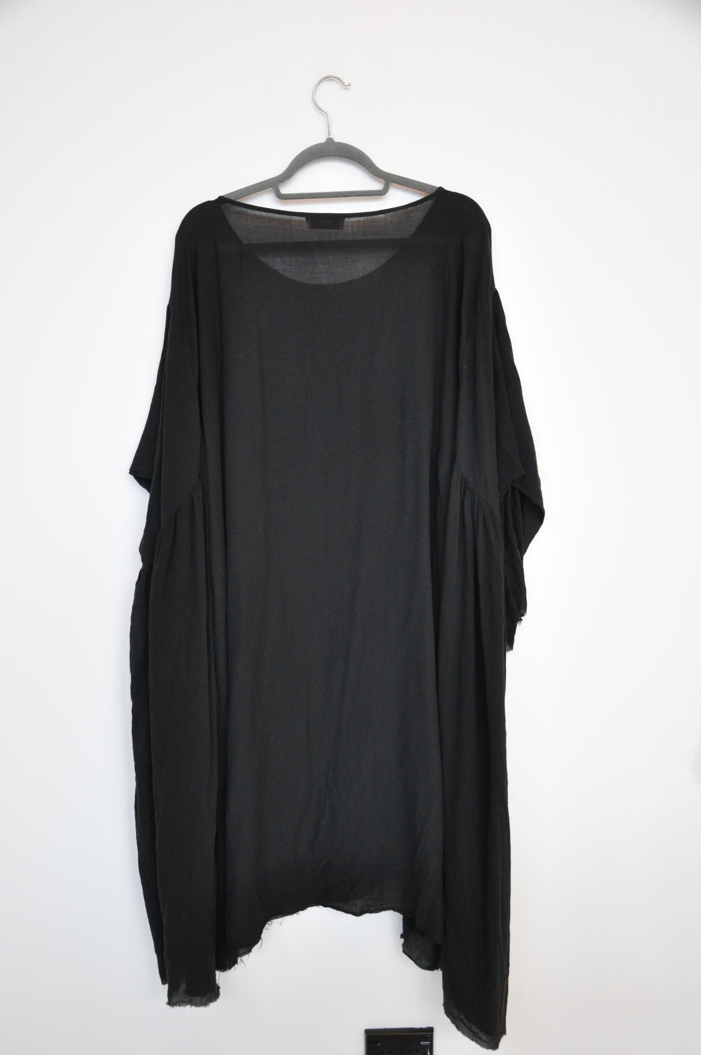 Jimmy D Oversized Dress - black