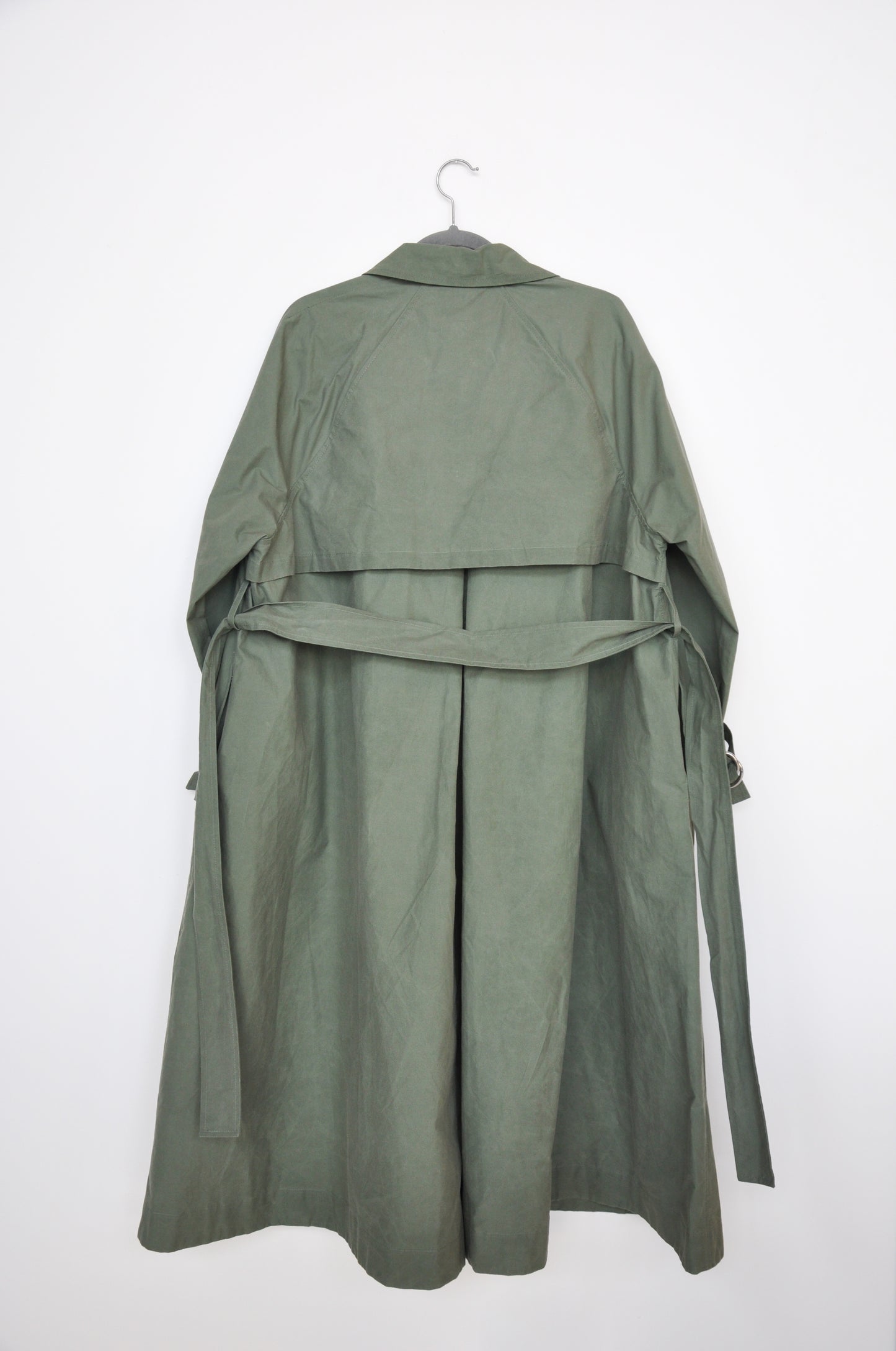 Cawley Dry Oilskin Trench - green