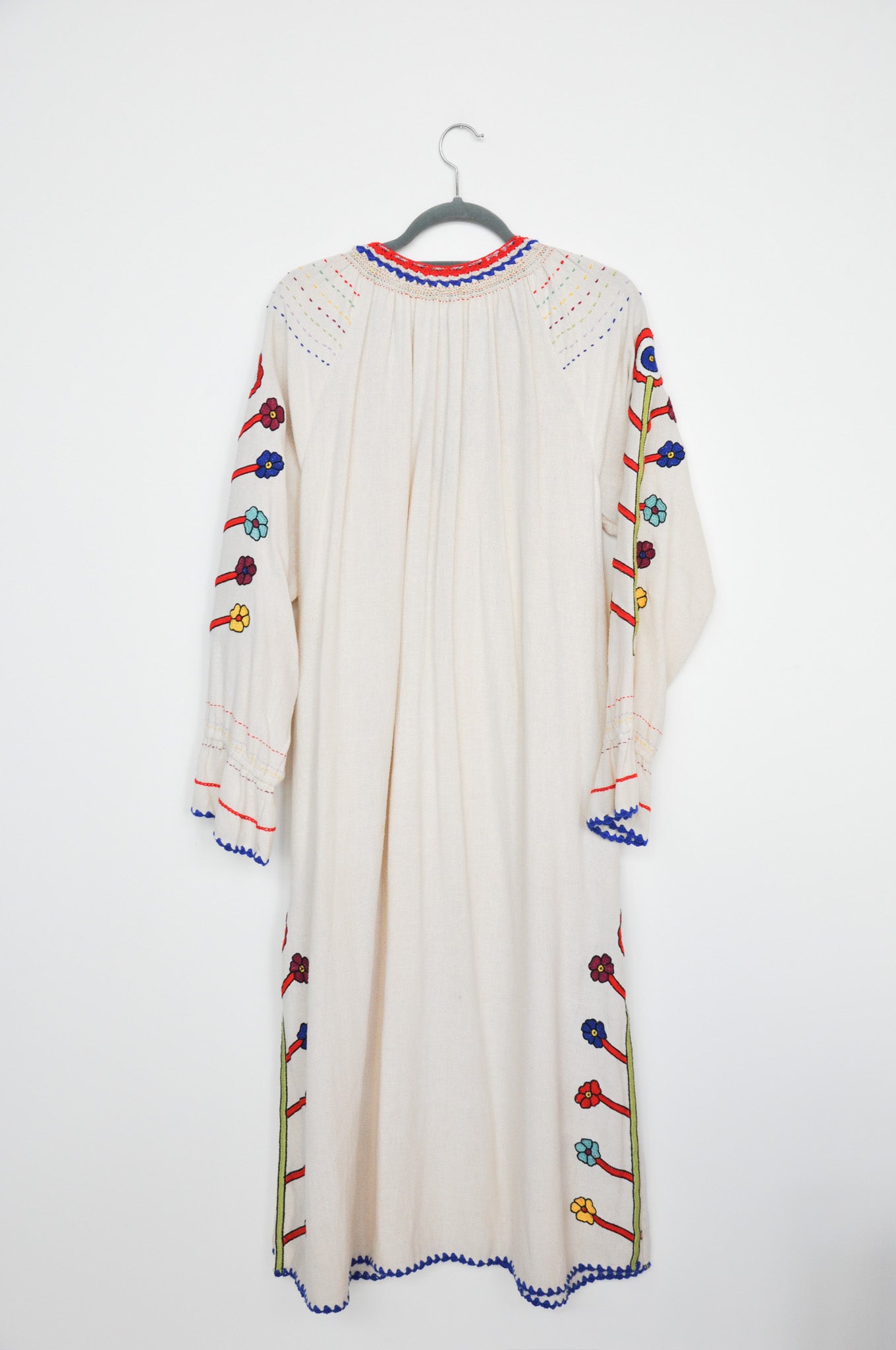 Ulla Johnson Embroidered Dress - Beige/Multi