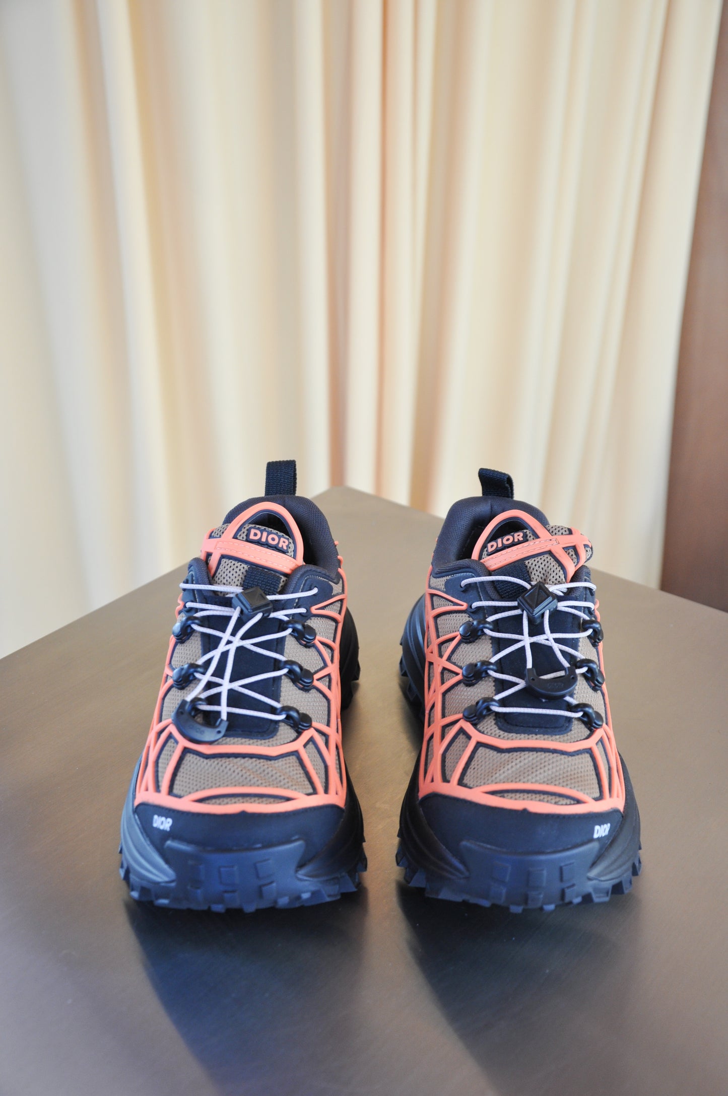 Dior B31 Runner Sneakers - orange/brown/black