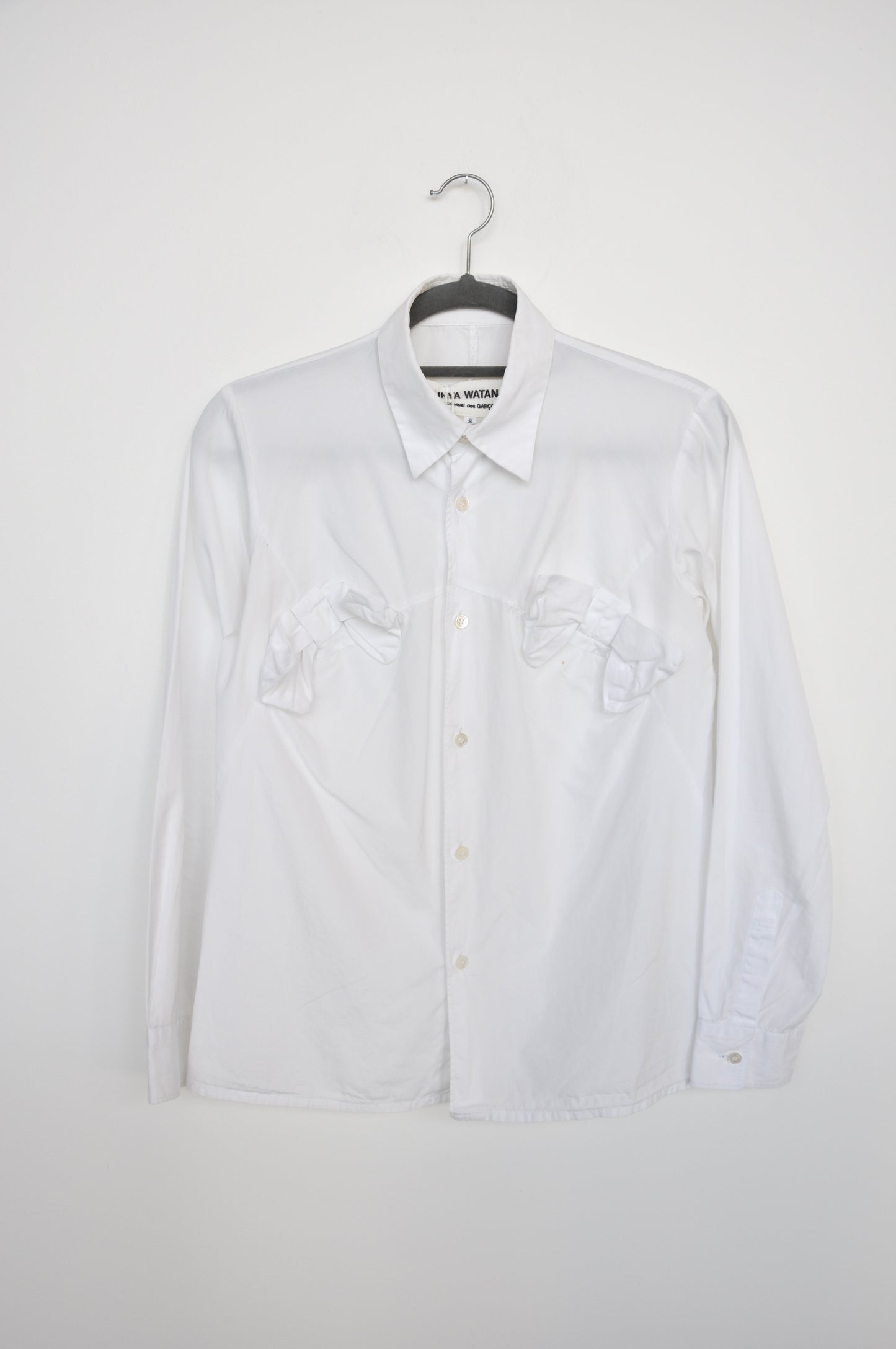 Junya Watanabe Bow Shirt - white