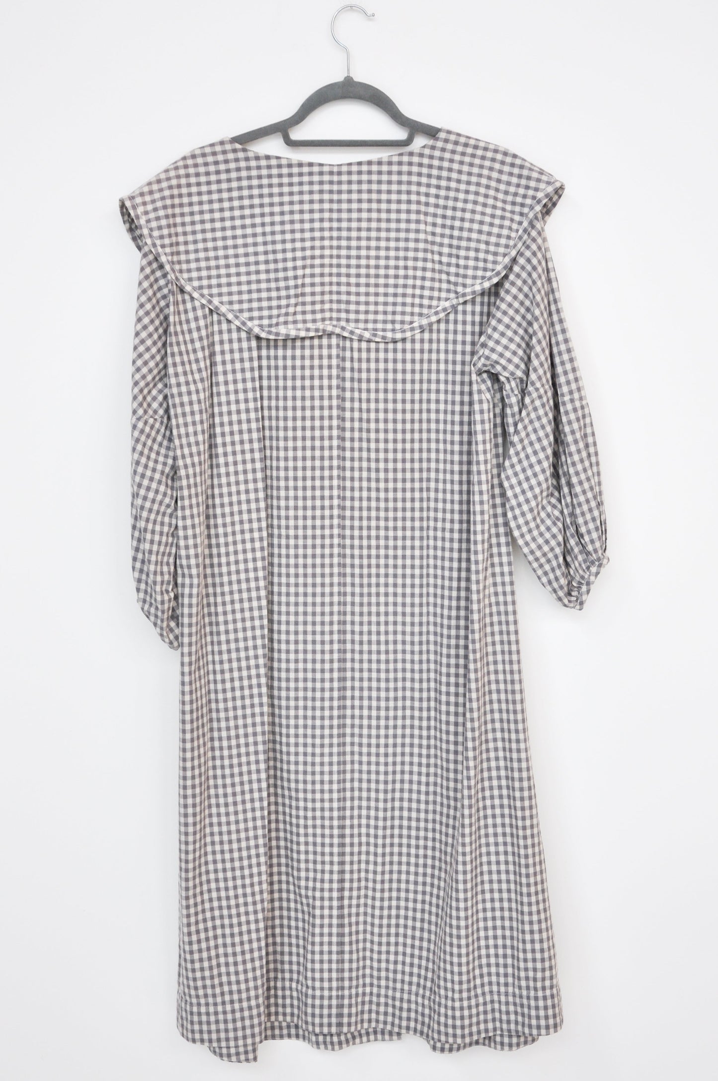 Paige Jansen Gingham Dress - blue/cream