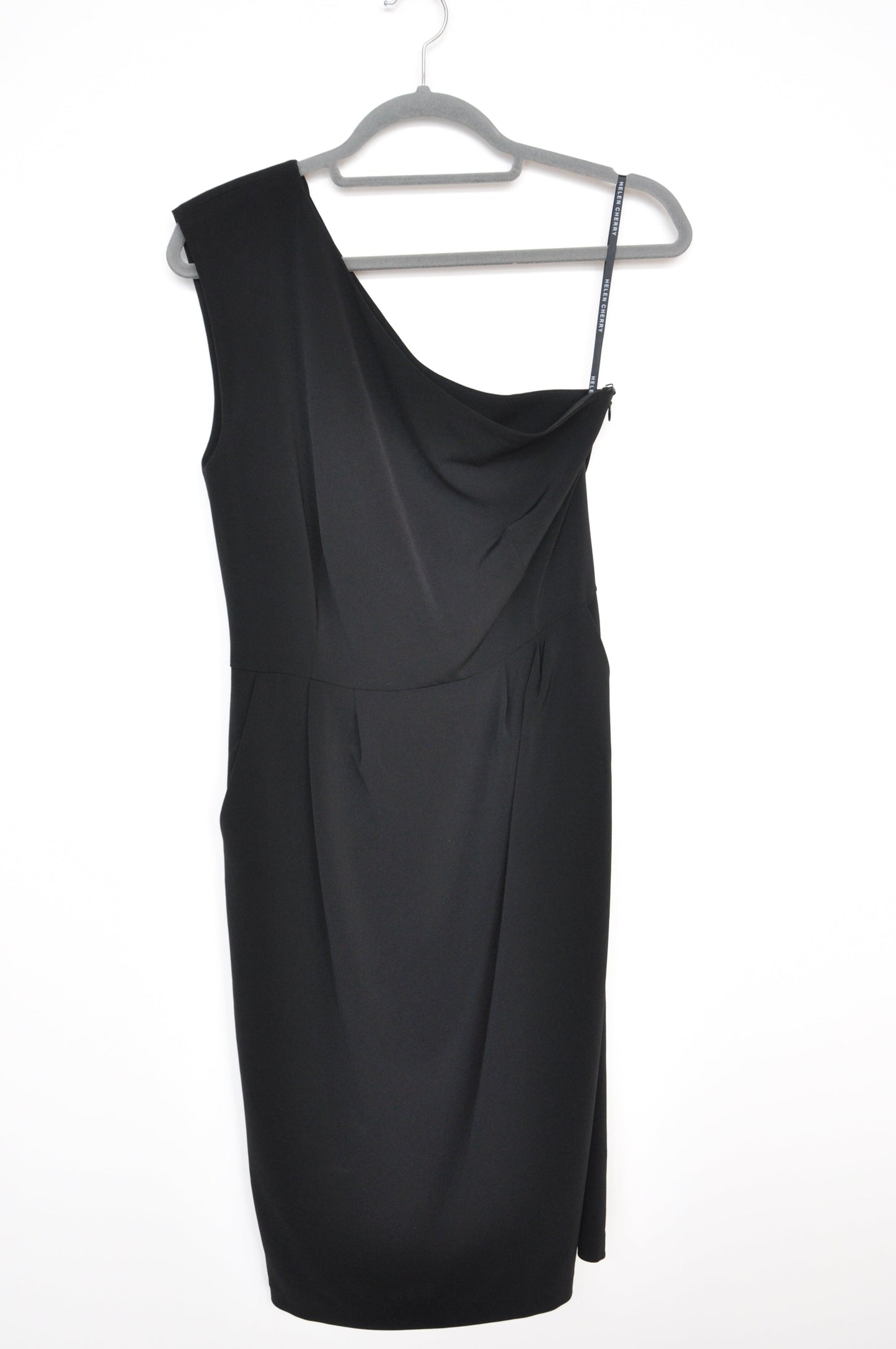 Hellen Cherry Off The Shoulder Dress - black