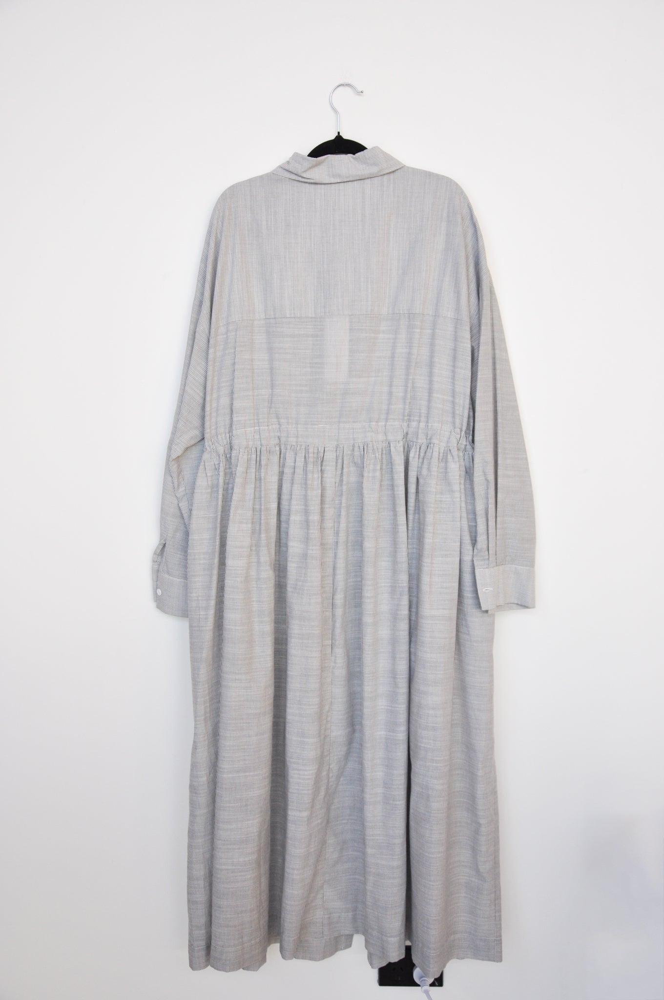 Juliette Hogan Leonora dress - Pinstripe
