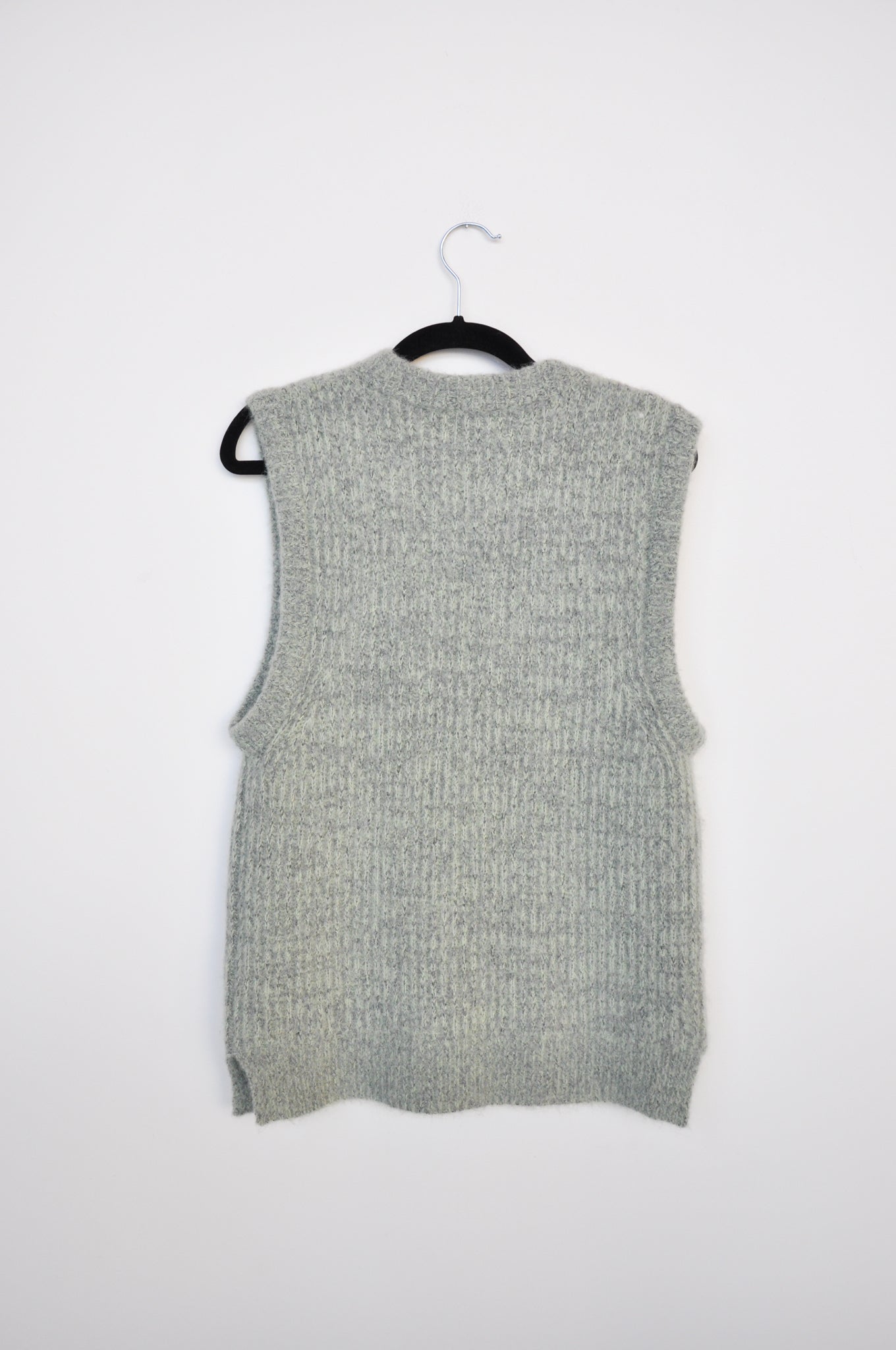 Ganni Alpaca Sweater Vest - Green