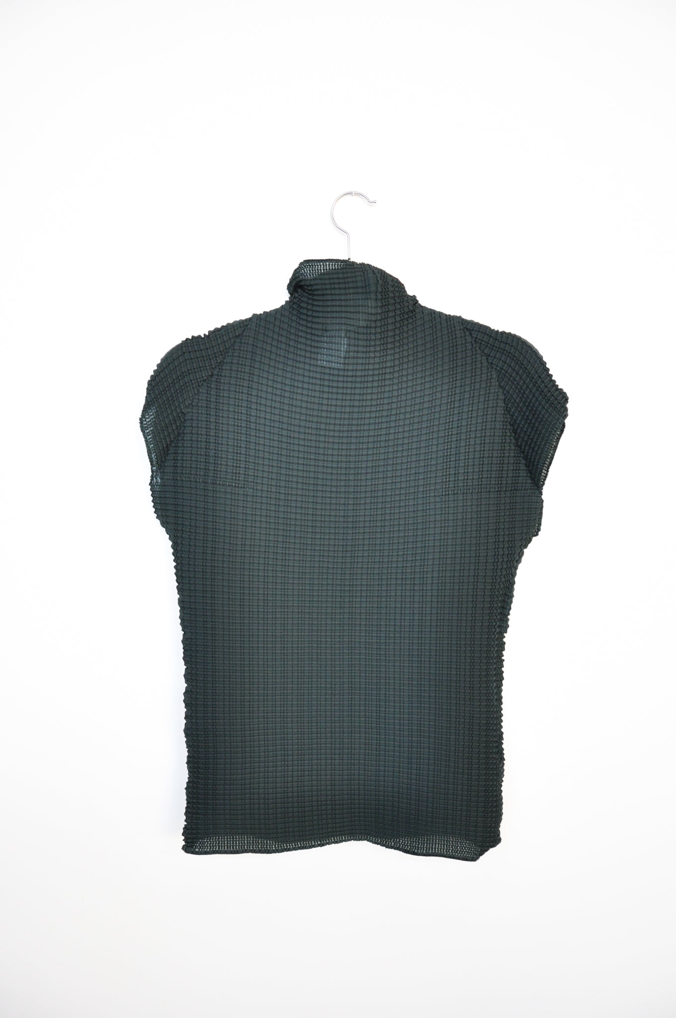 Issey Miyake Pleats Please Top - Forest Green