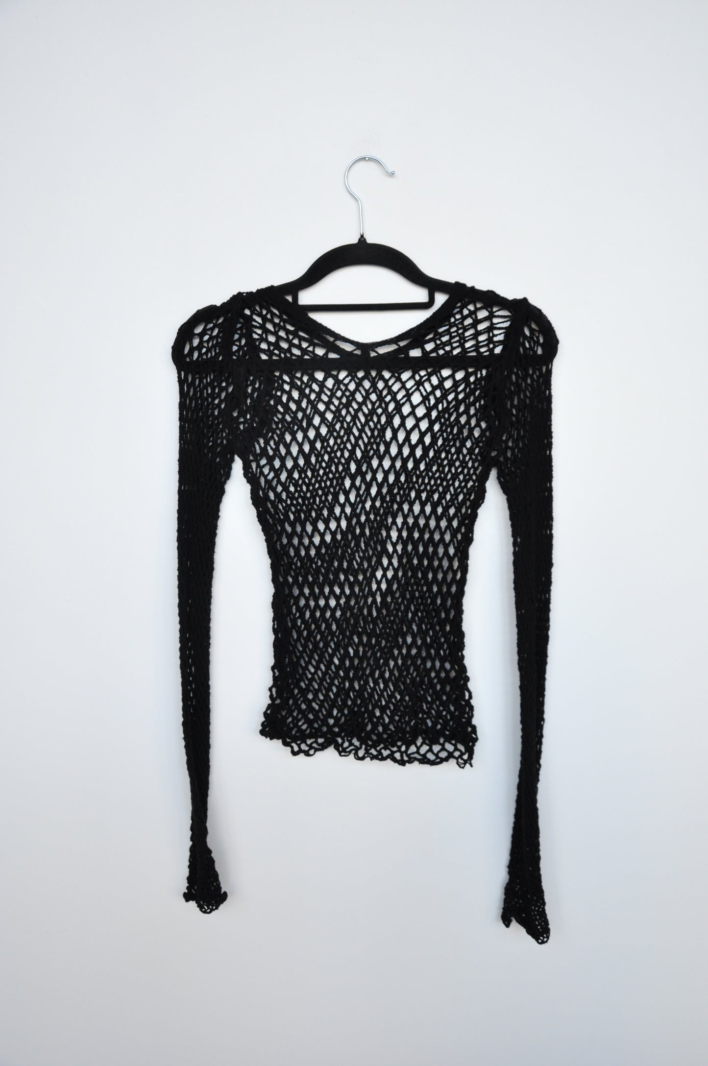 Junya Watanabe Open Knit- black