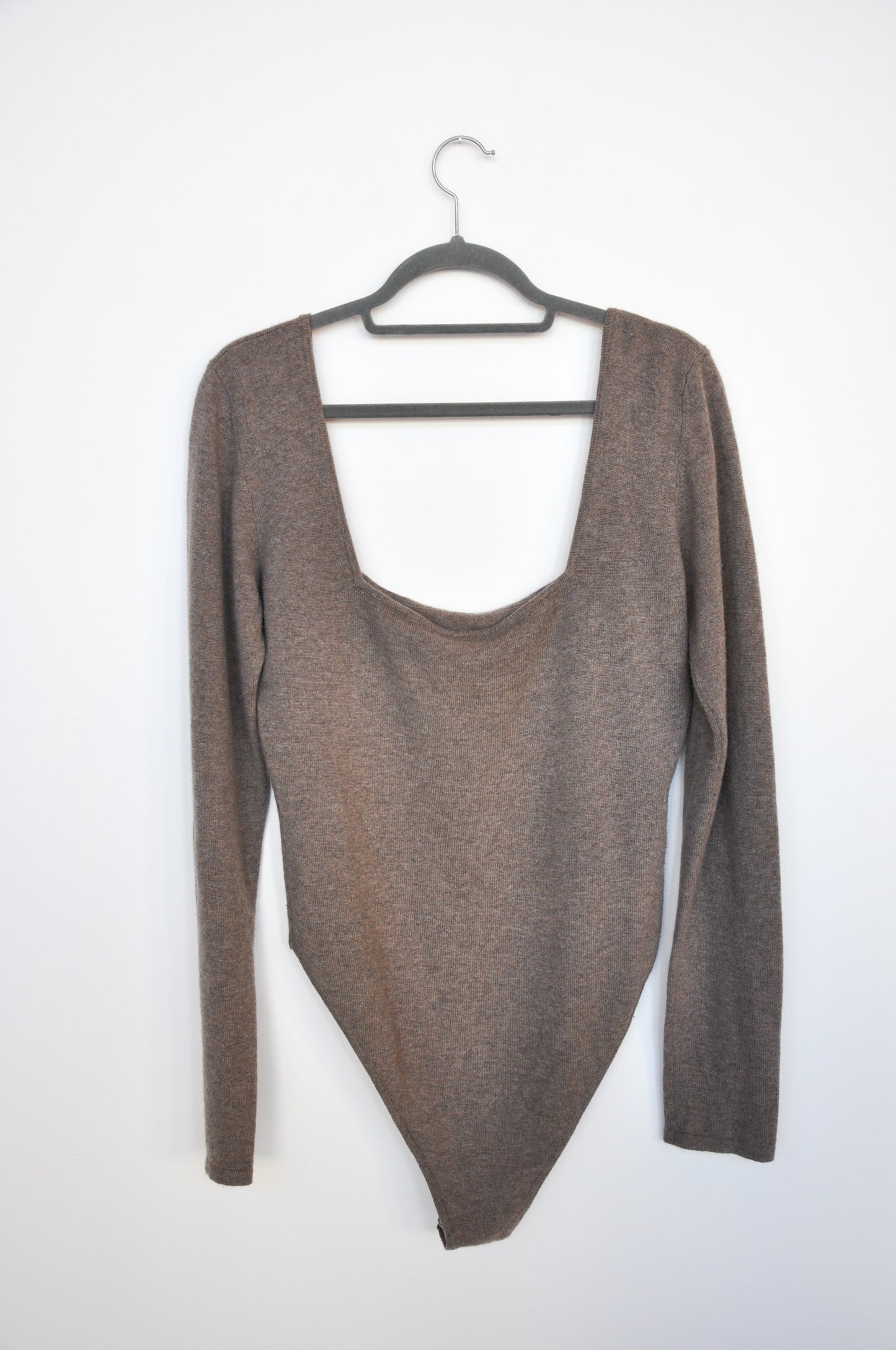 Paris Georgia Cashmere Bodysuit - fawn