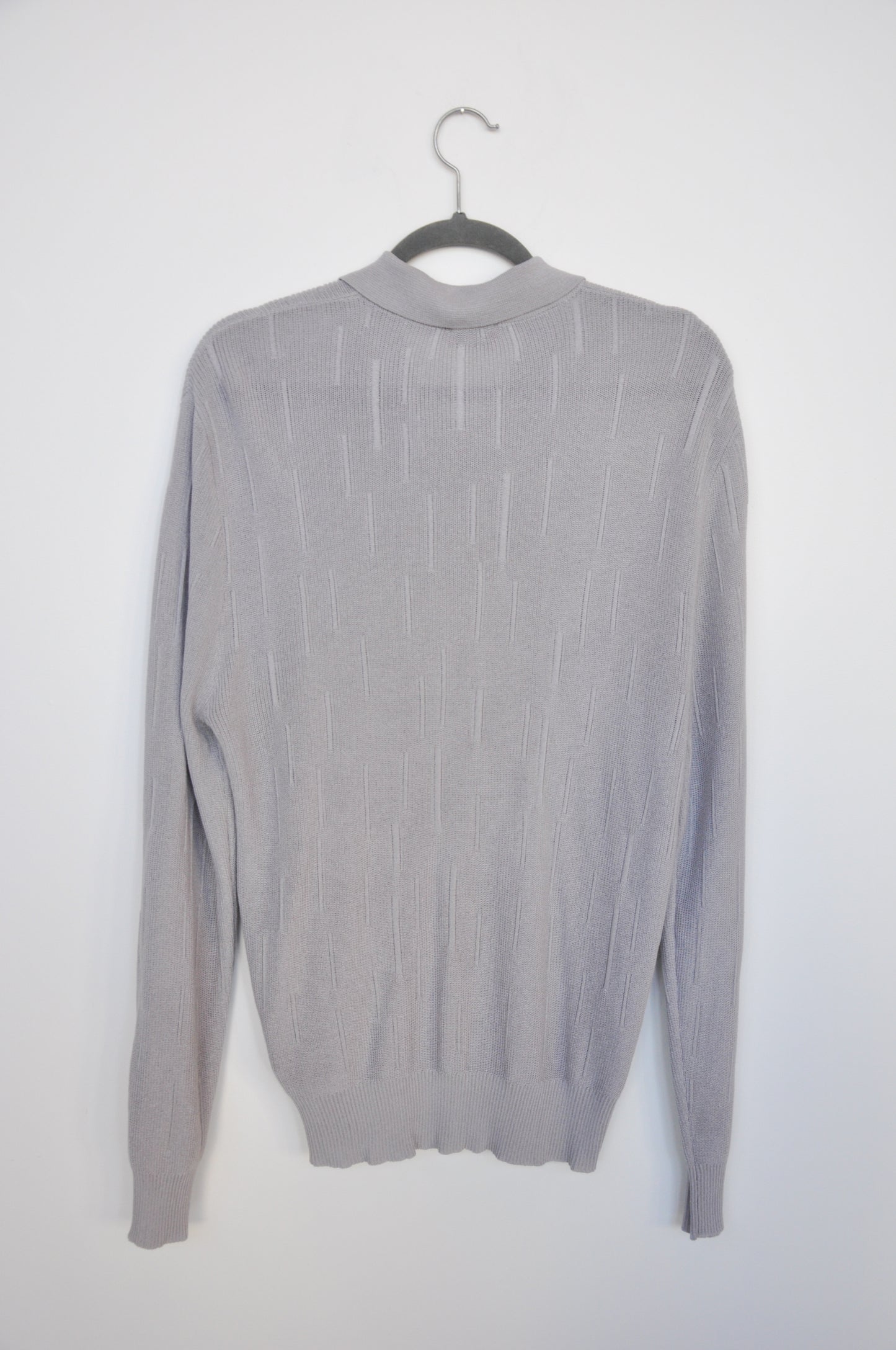 Incu Ribbed Polo - grey