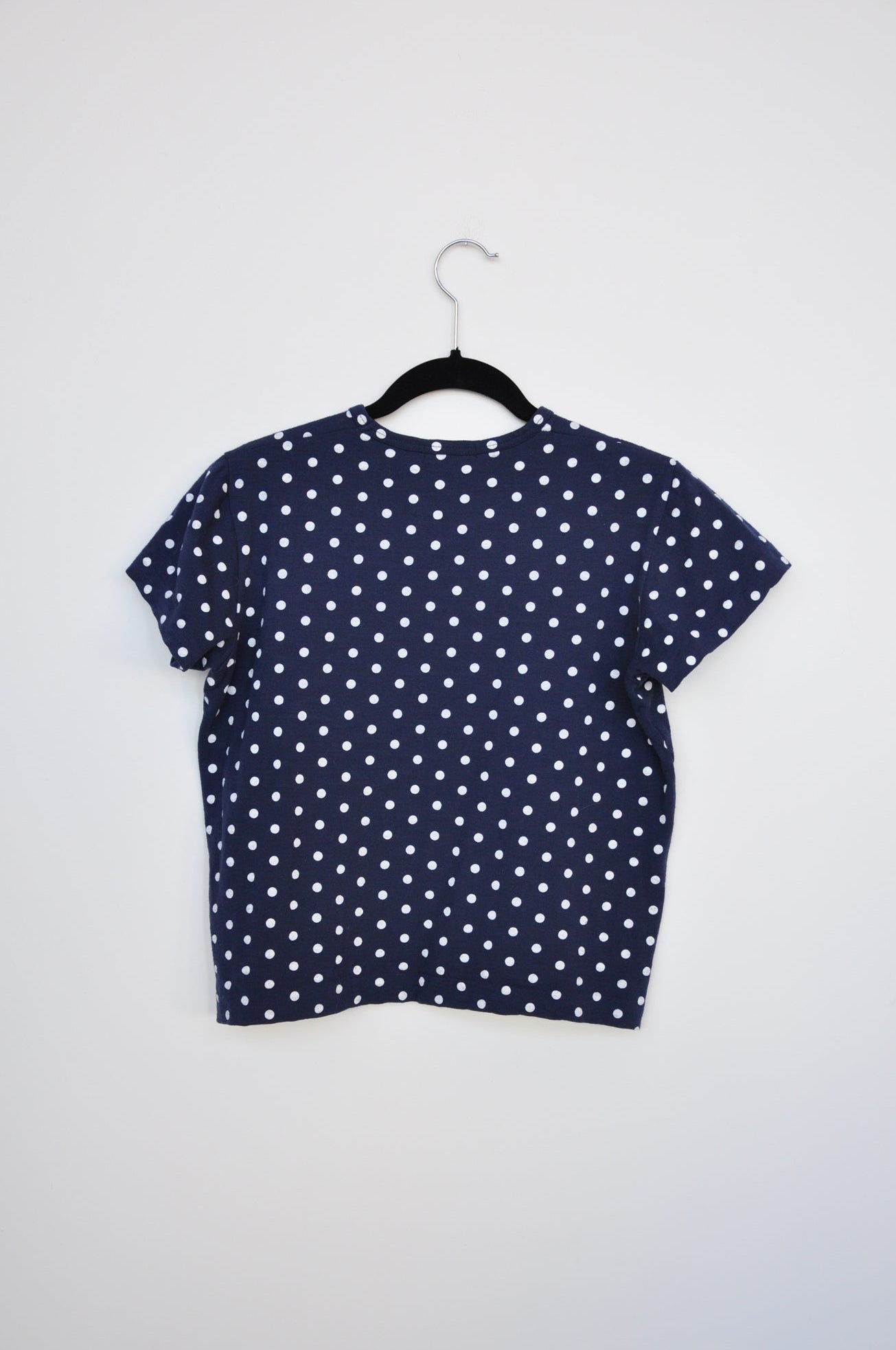 Comme des Garçons Tricot T-Shirt - Navy / Polka Dot