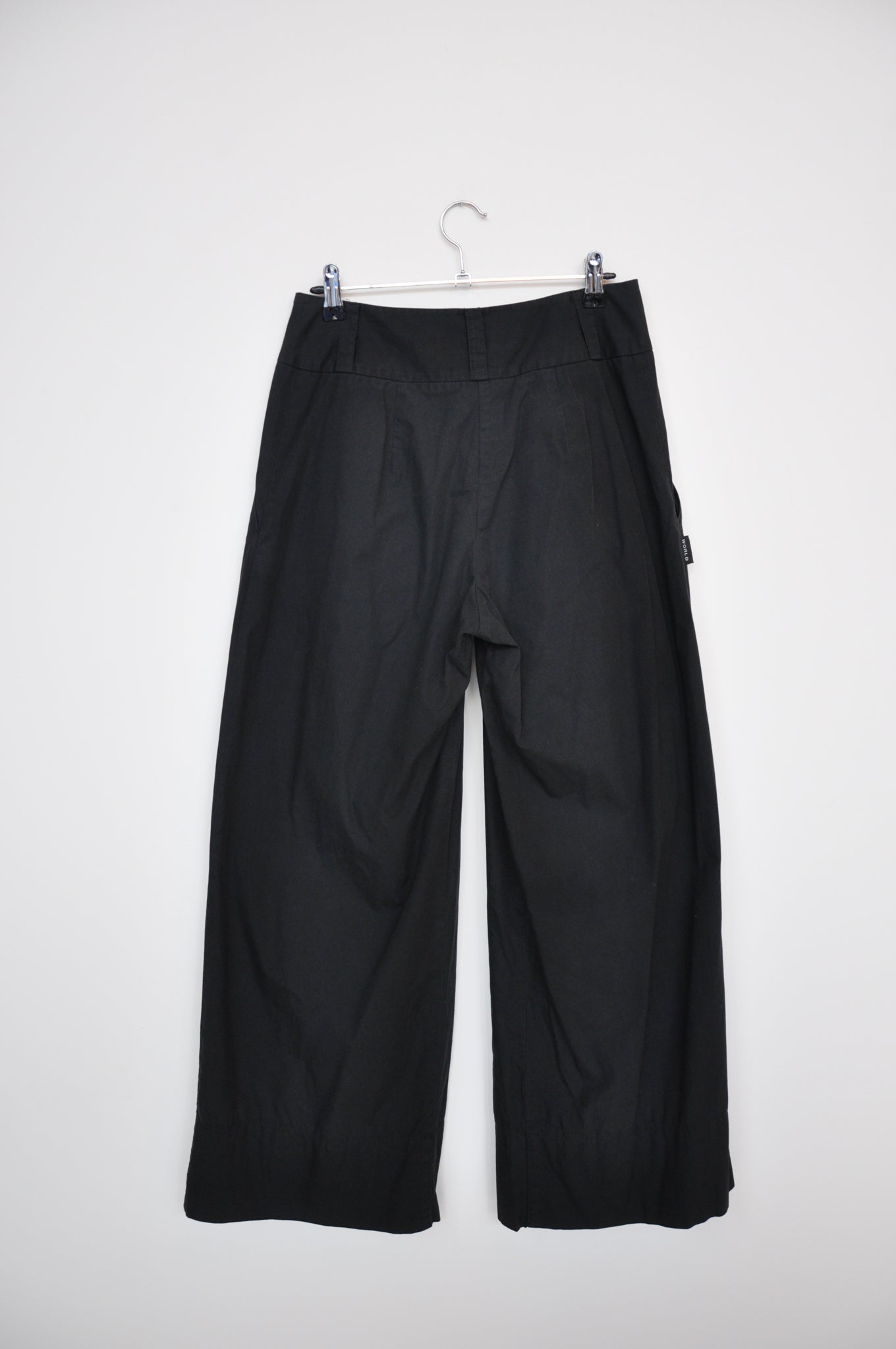 World Wide Leg Trousers - Black