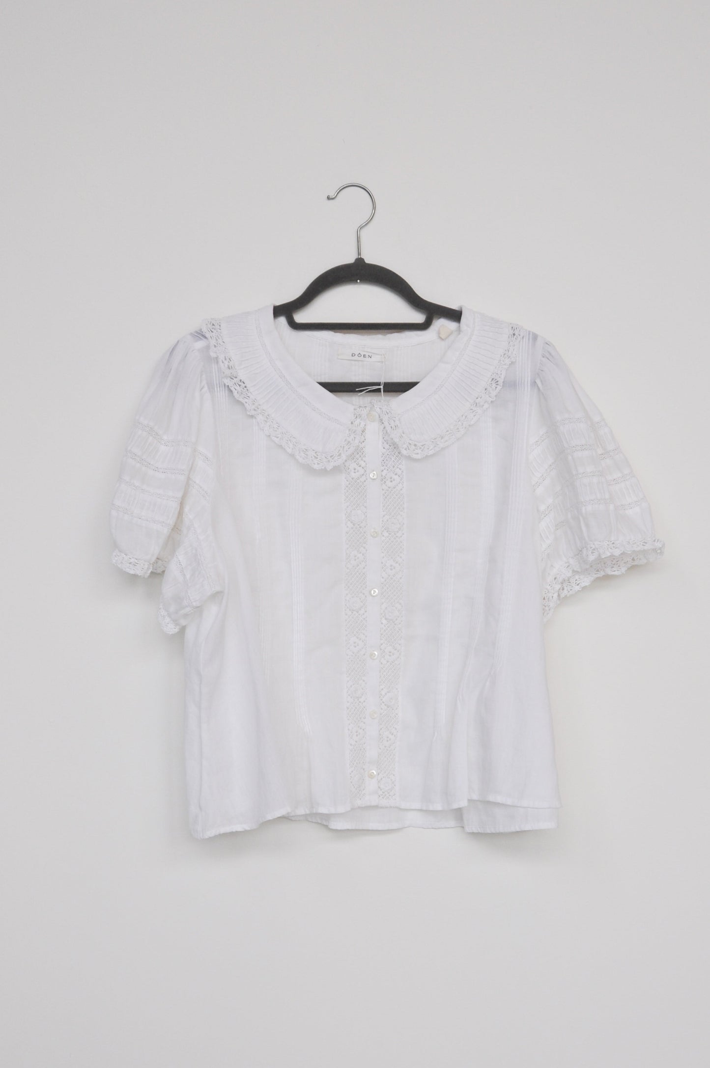 Doen Bernadine Blouse - white
