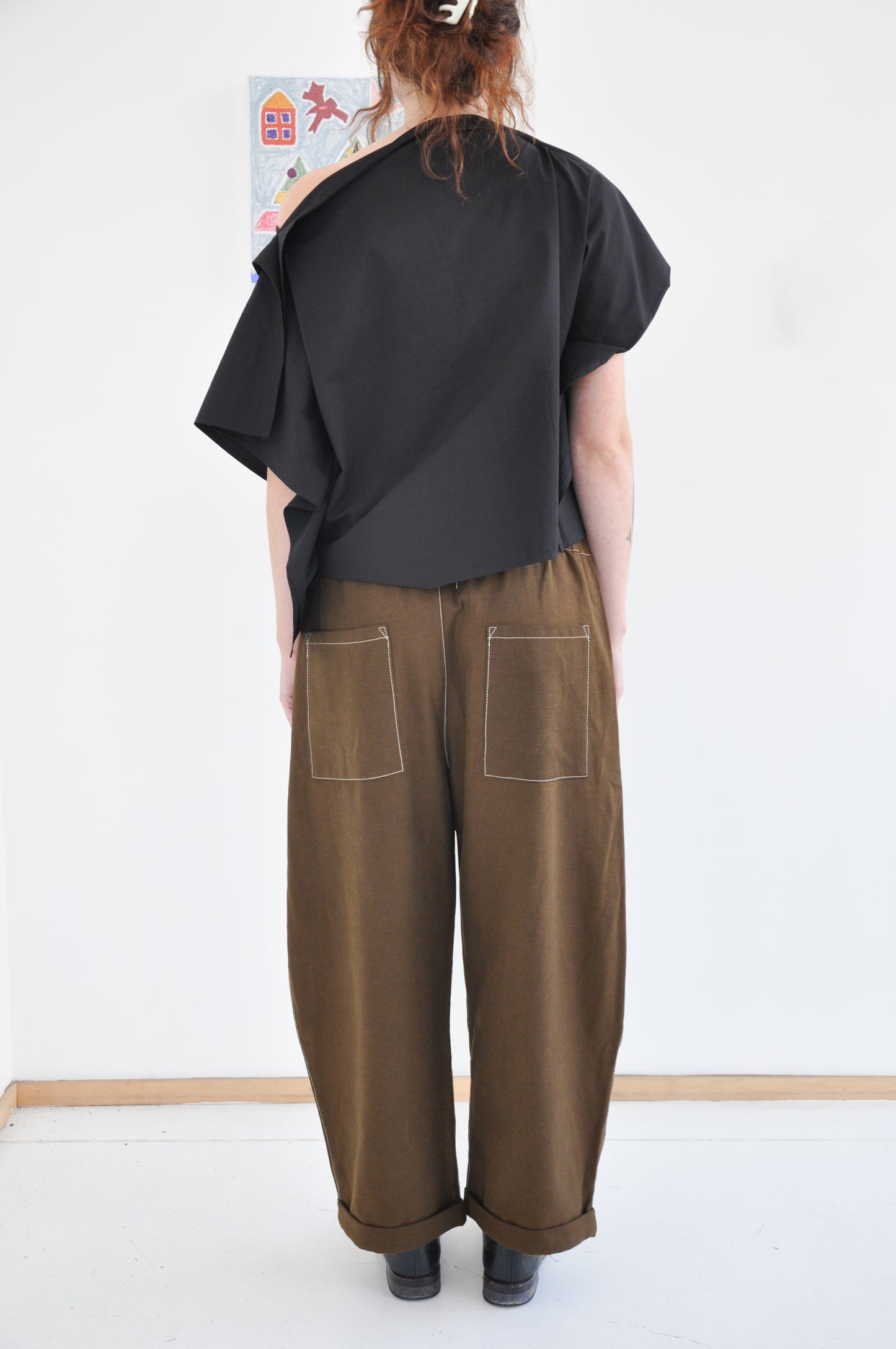 Agate Pants in Cedar