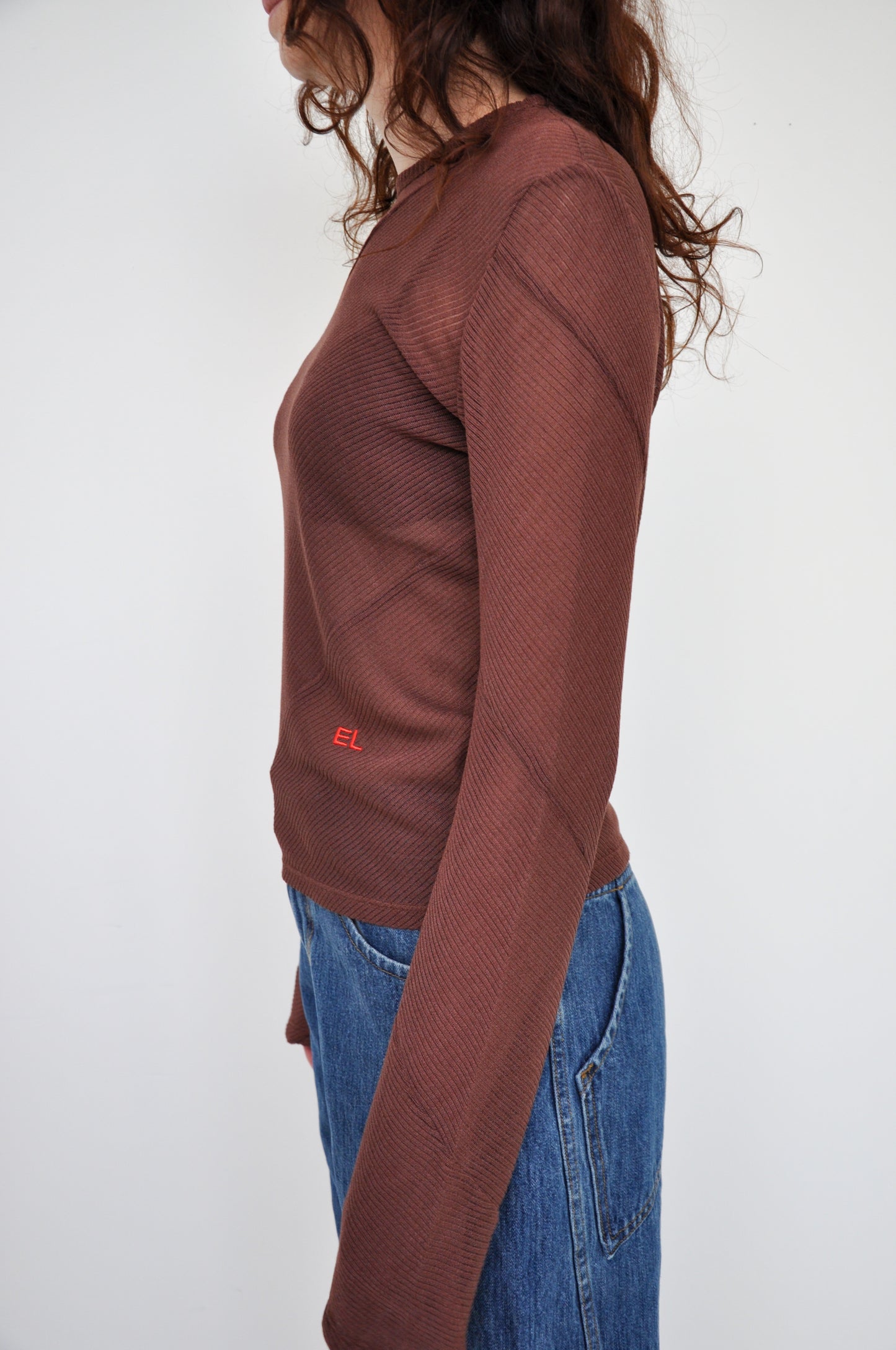 Spiral Longsleeve in Wood