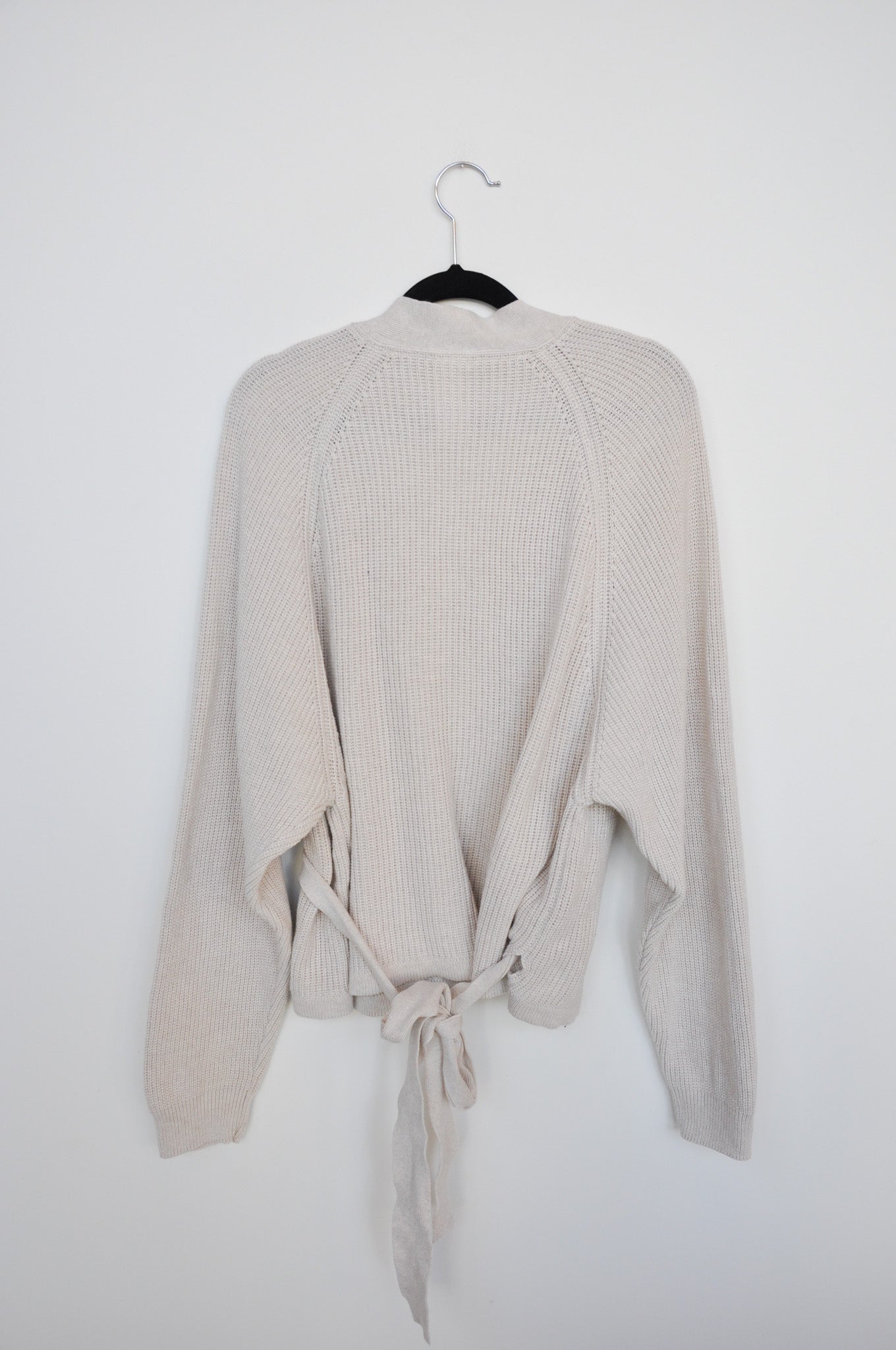 Kowtow Wrap Cardigan - Oatmeal
