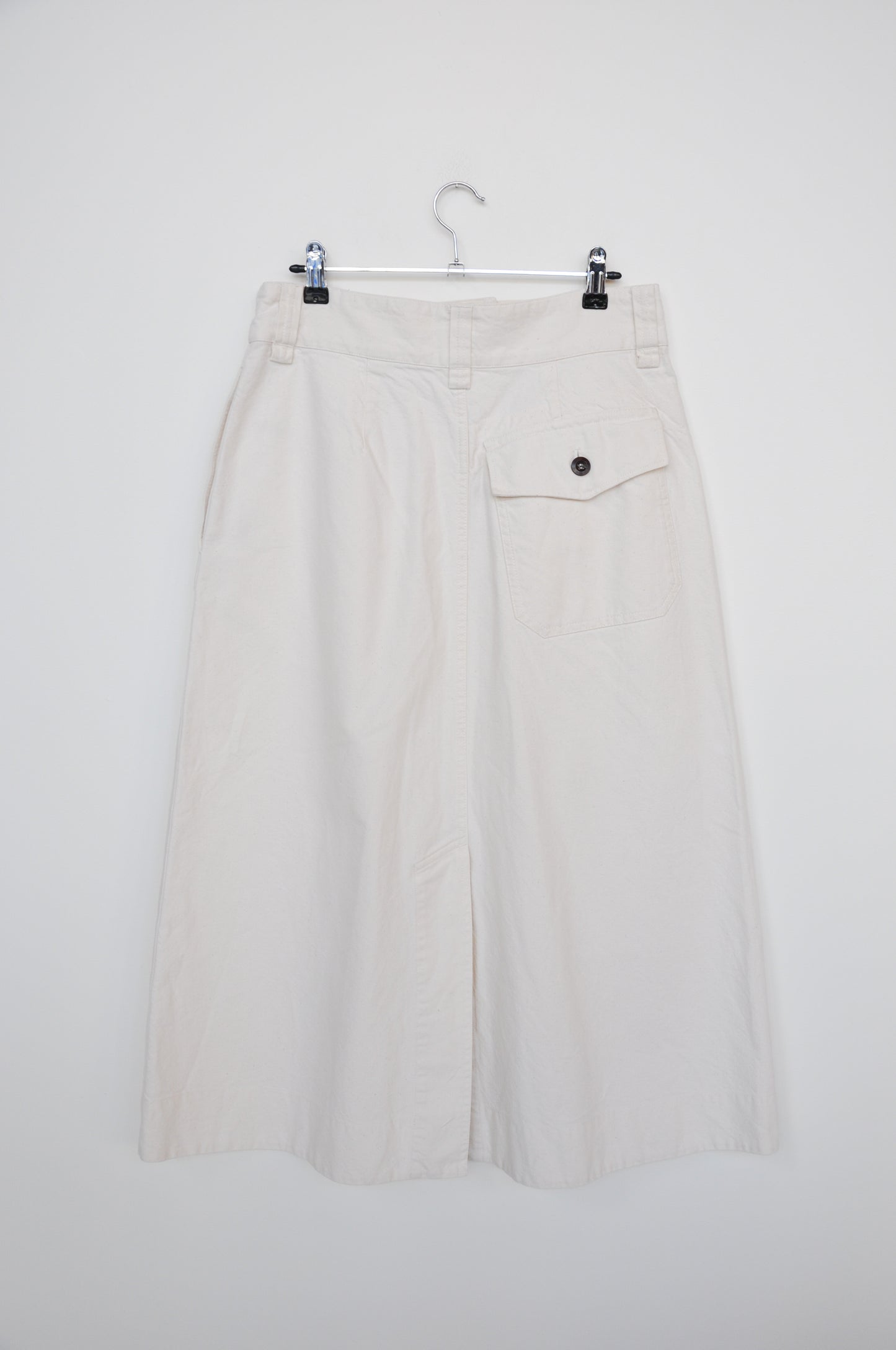 MHL Margaret Howell Denim Skirt - off white