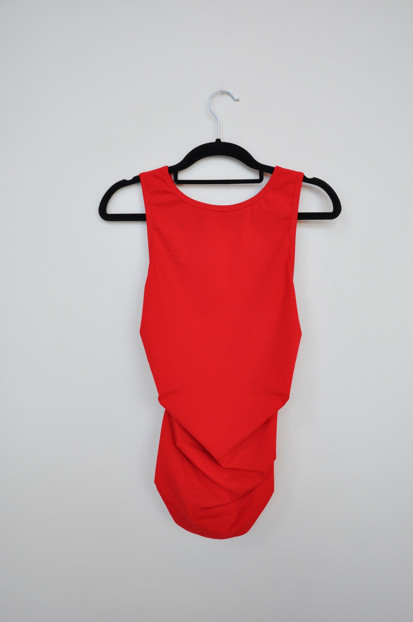 Wynn Hamlyn Ruched Tank - Red