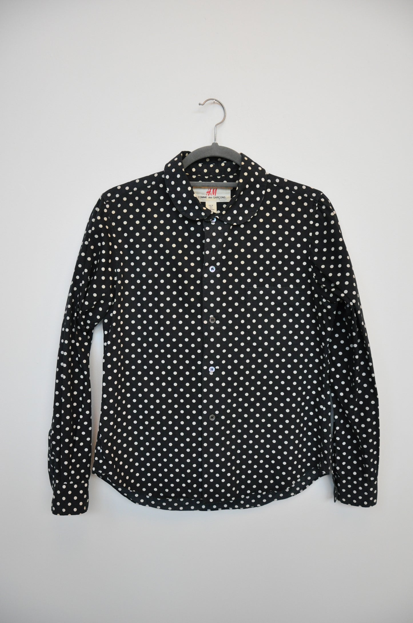 Comme Des Garçons Polkadot Shirt - black/white