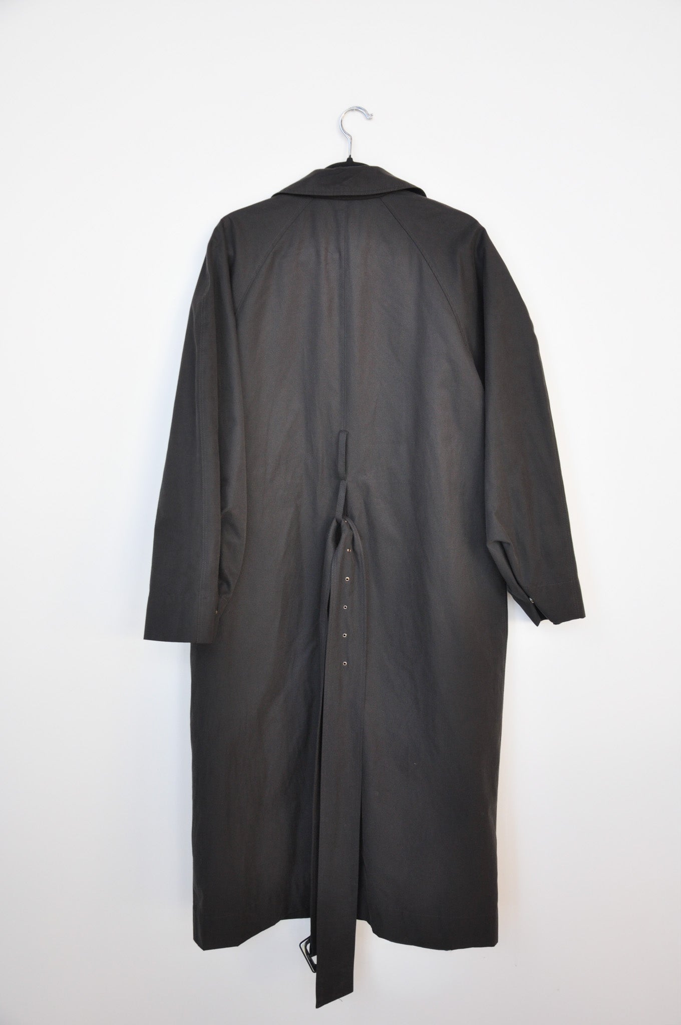 Birrot Mool Trench Coat - Black