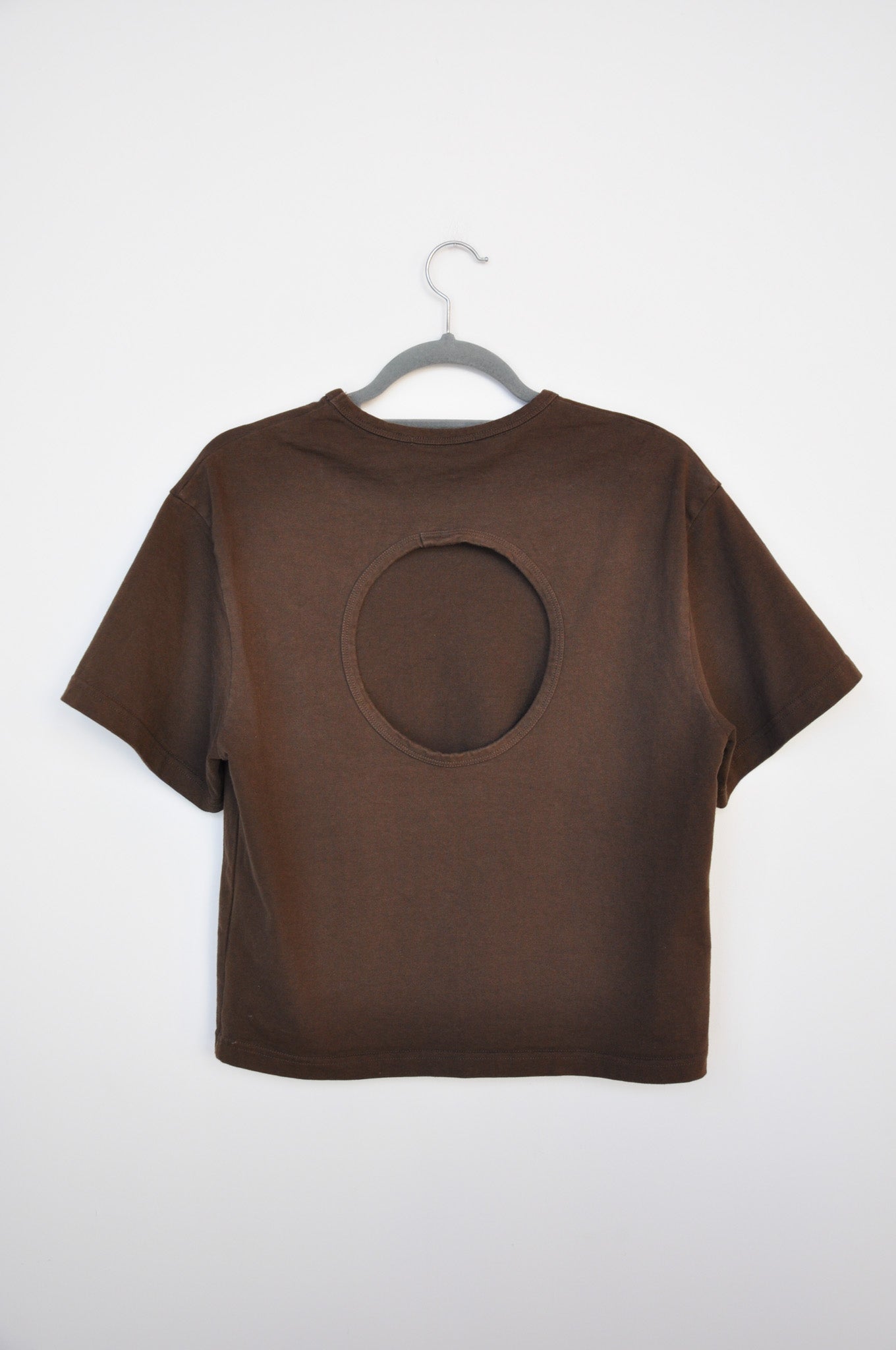 Matteau Cut-Out T-Shirt - Brown