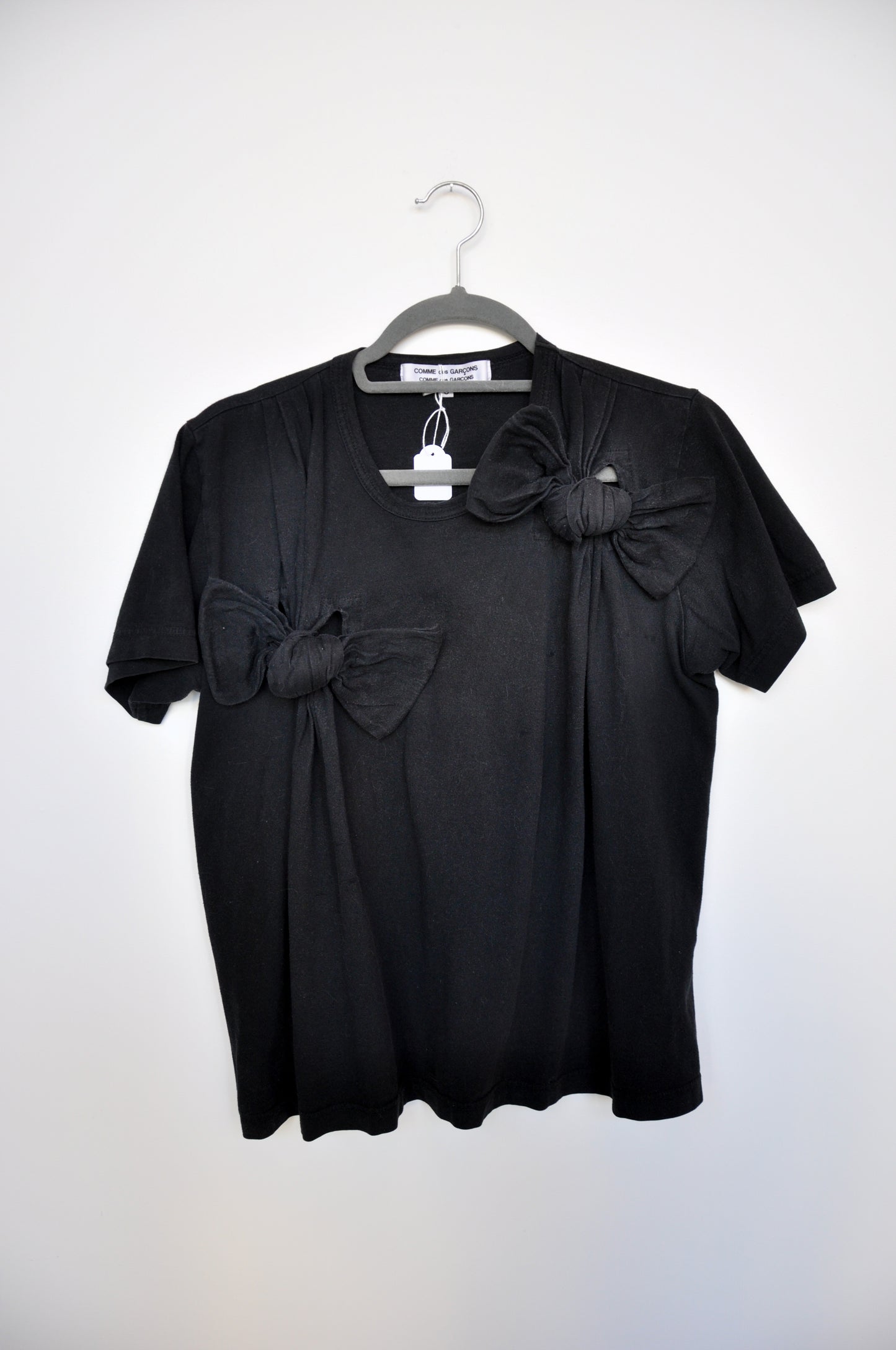 Comme Des Garçons Knot Top - black