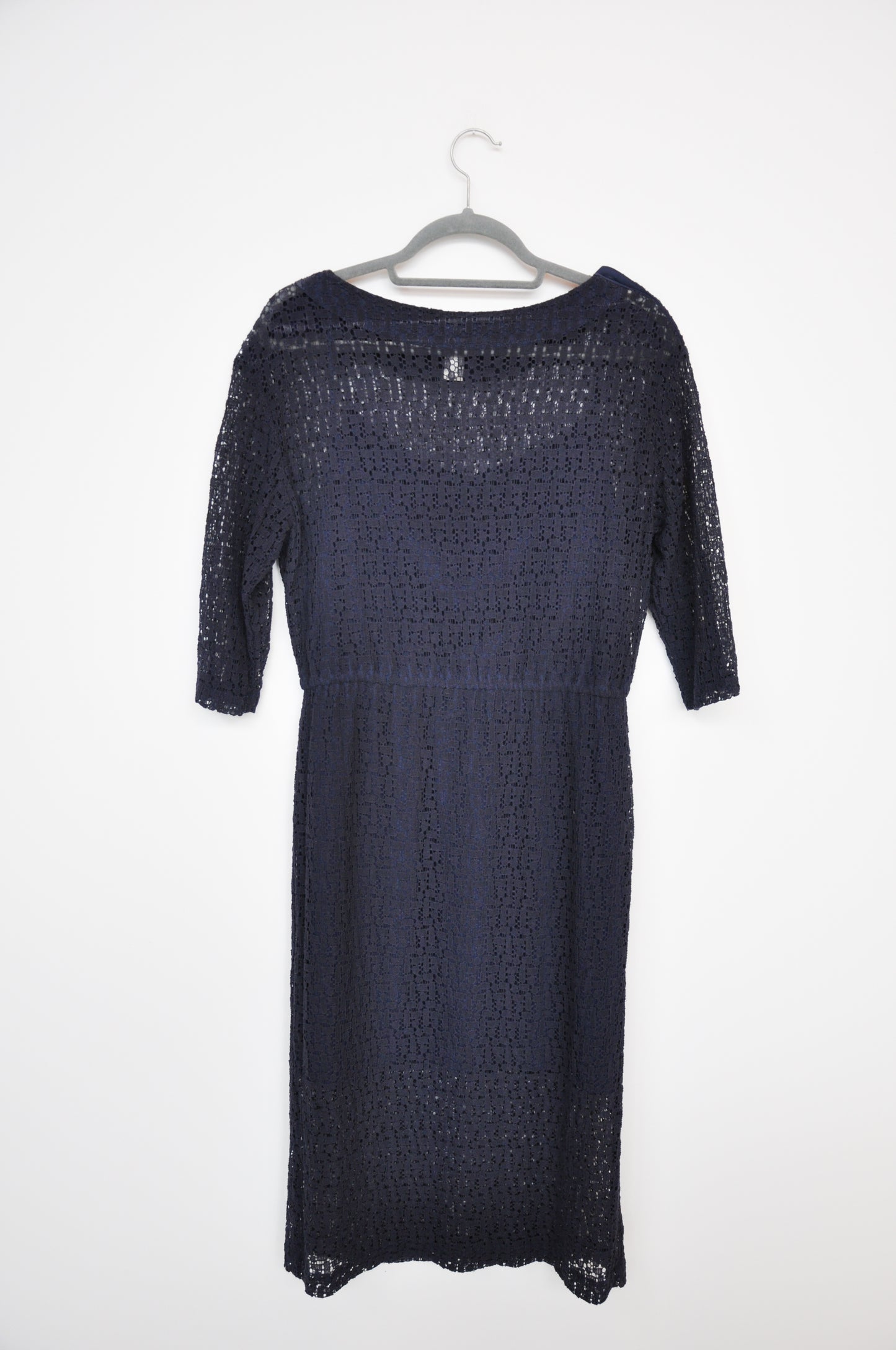 Kate Sylvester Lace Dress - navy