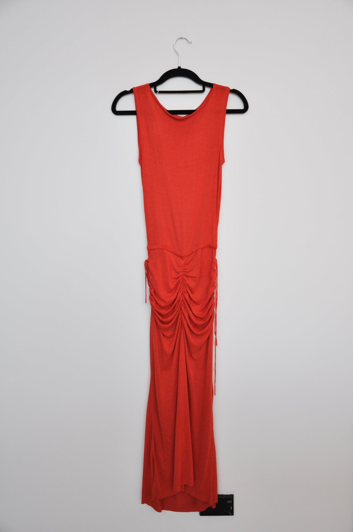 WIXII Knitted Silk Dress - Orange