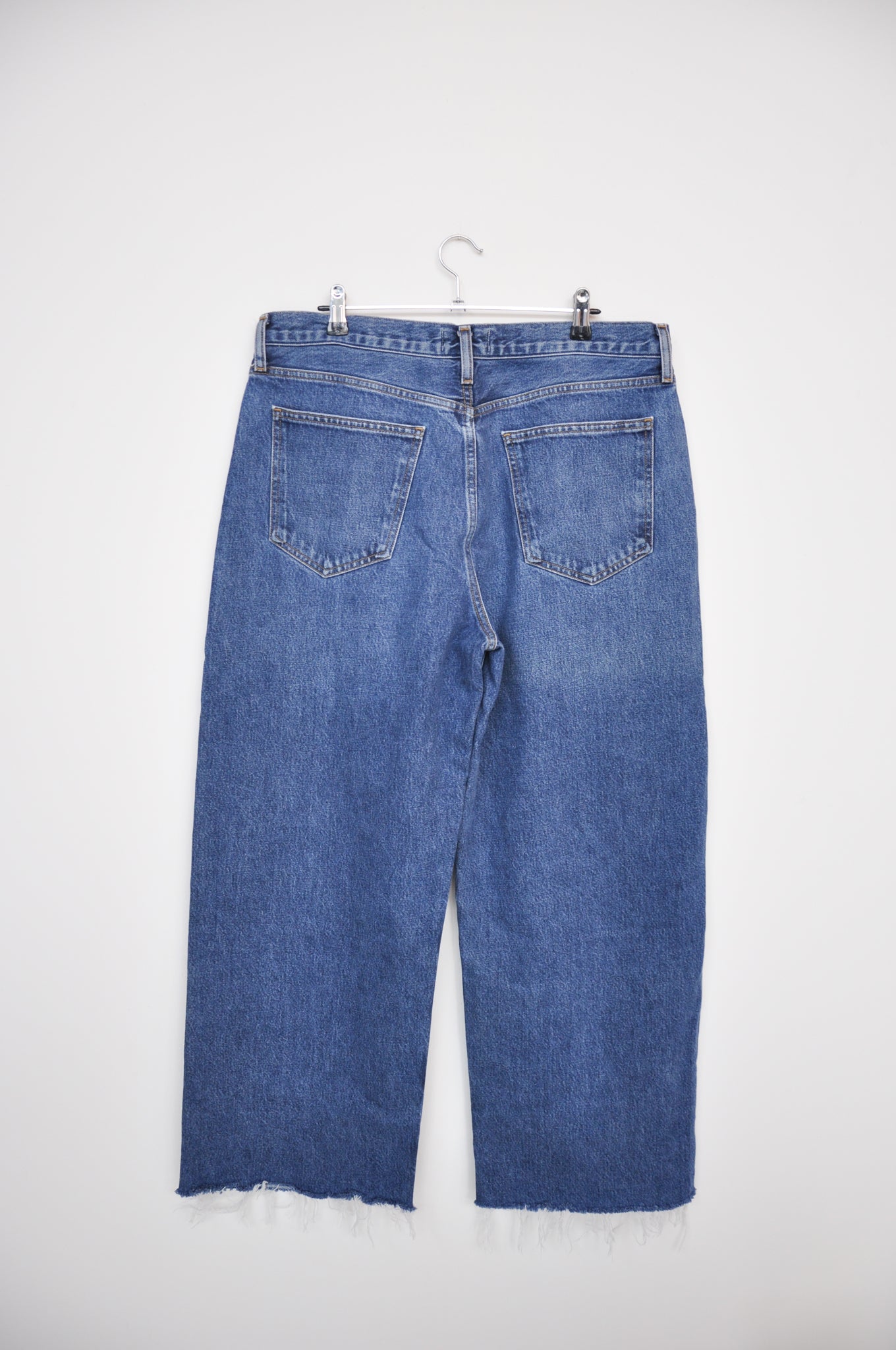 Agolde Straight Leg Jeans - blue