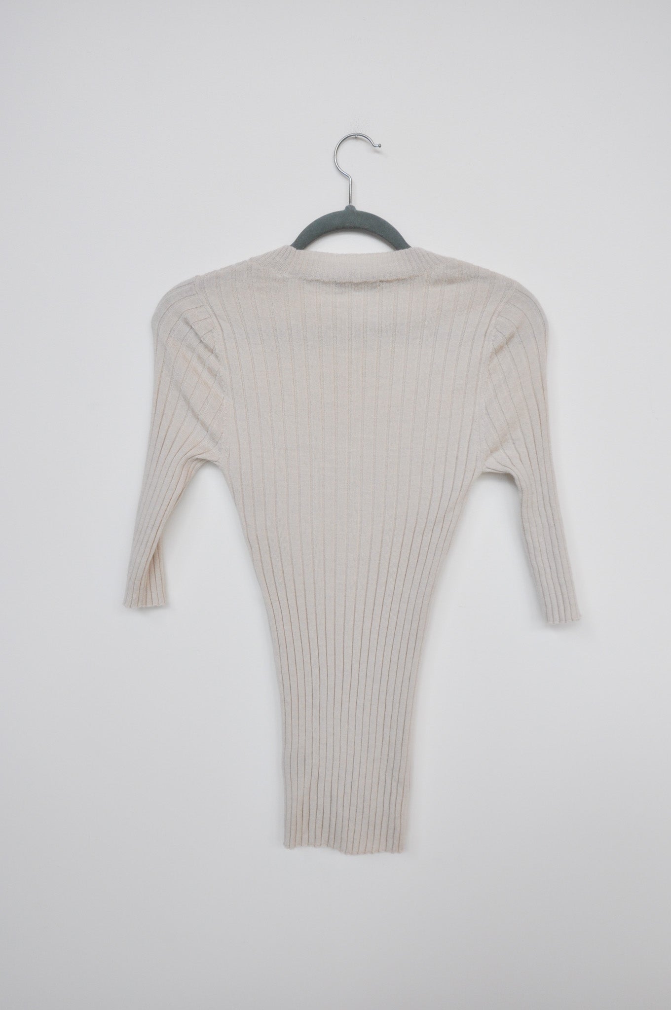 Workshop Ribbed Top - Sand