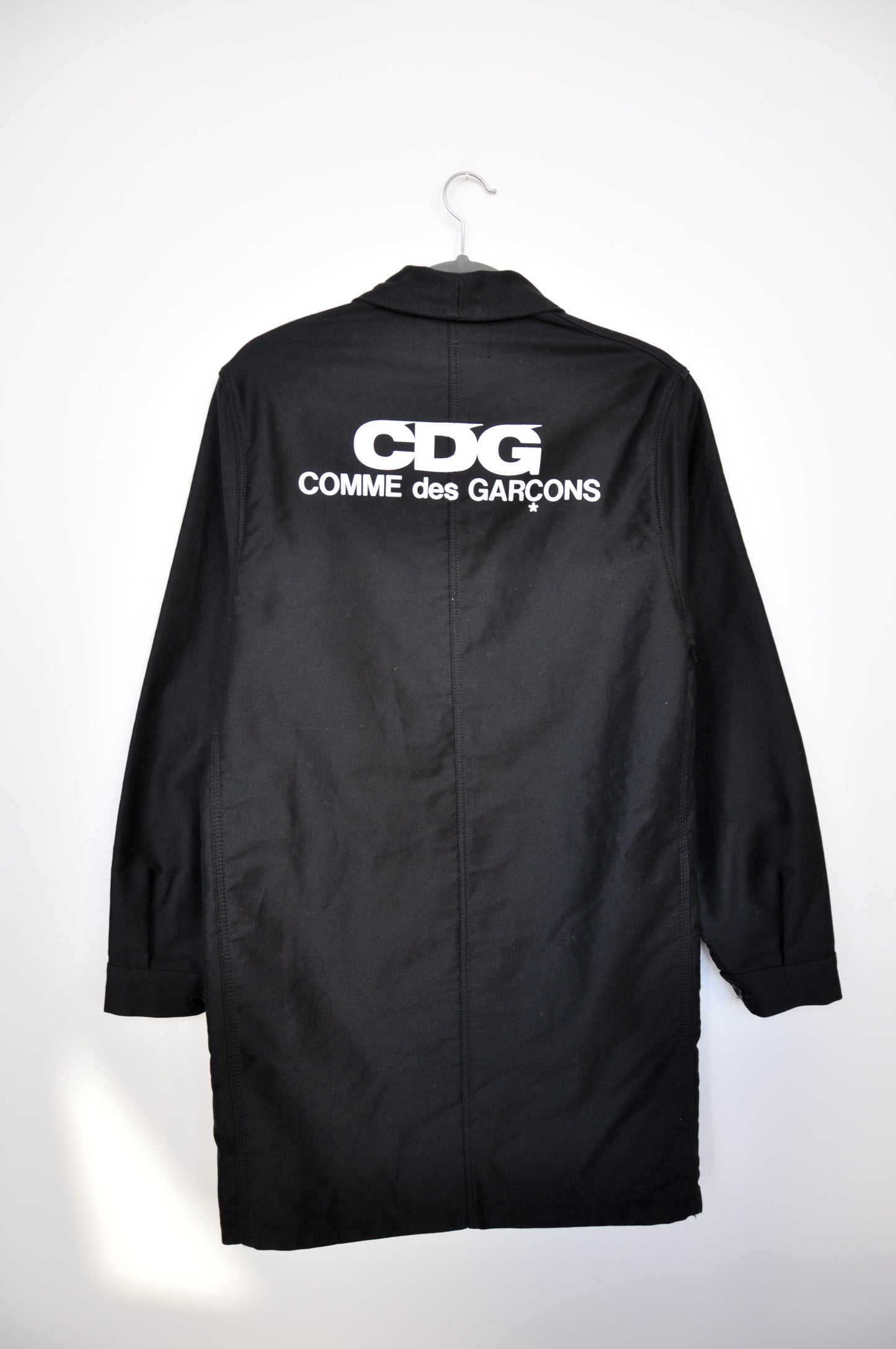 Comme Des Garçons La Labourer Coat - black/white