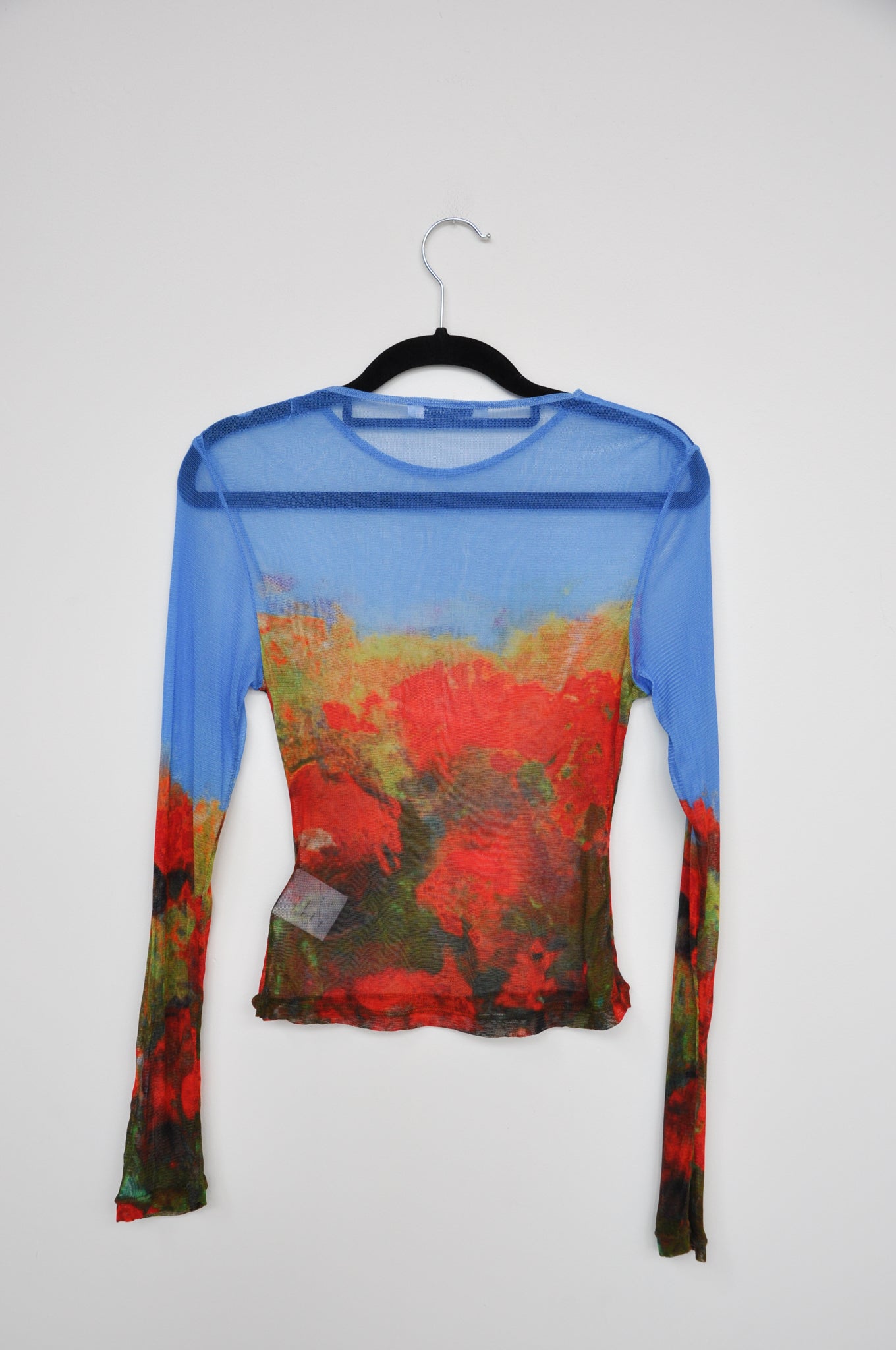 Wynn Hamlyn Mesh Top - Blue / Red / Green Print