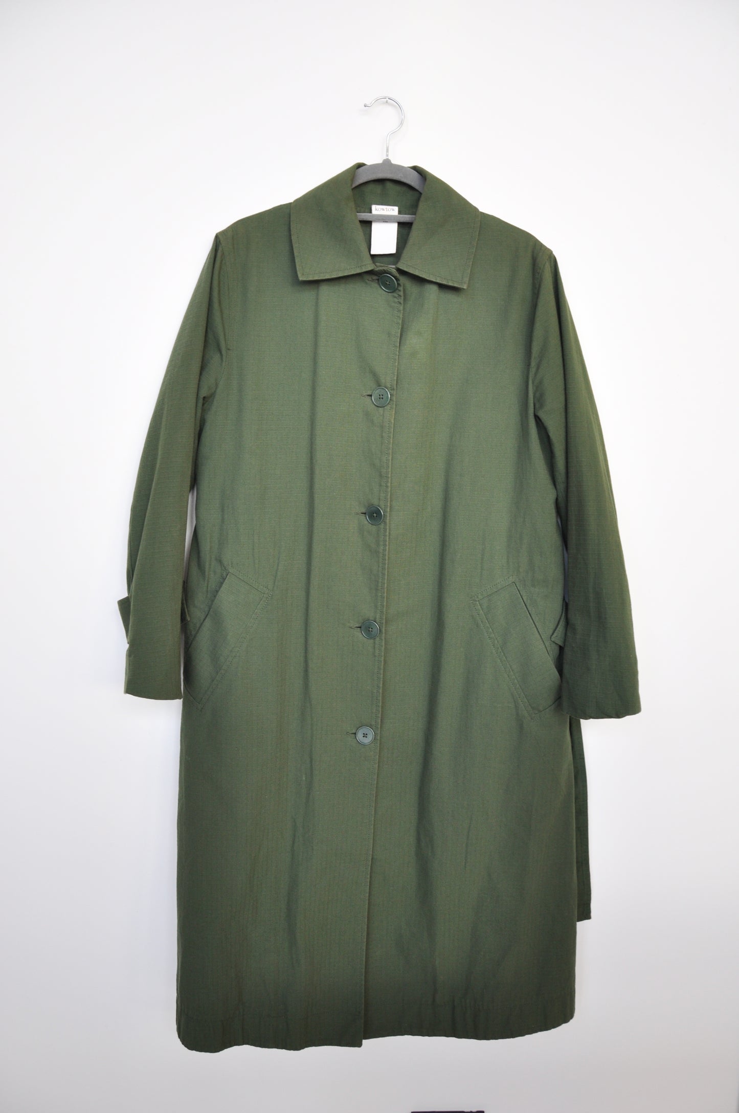 Kowtow Coat - moss