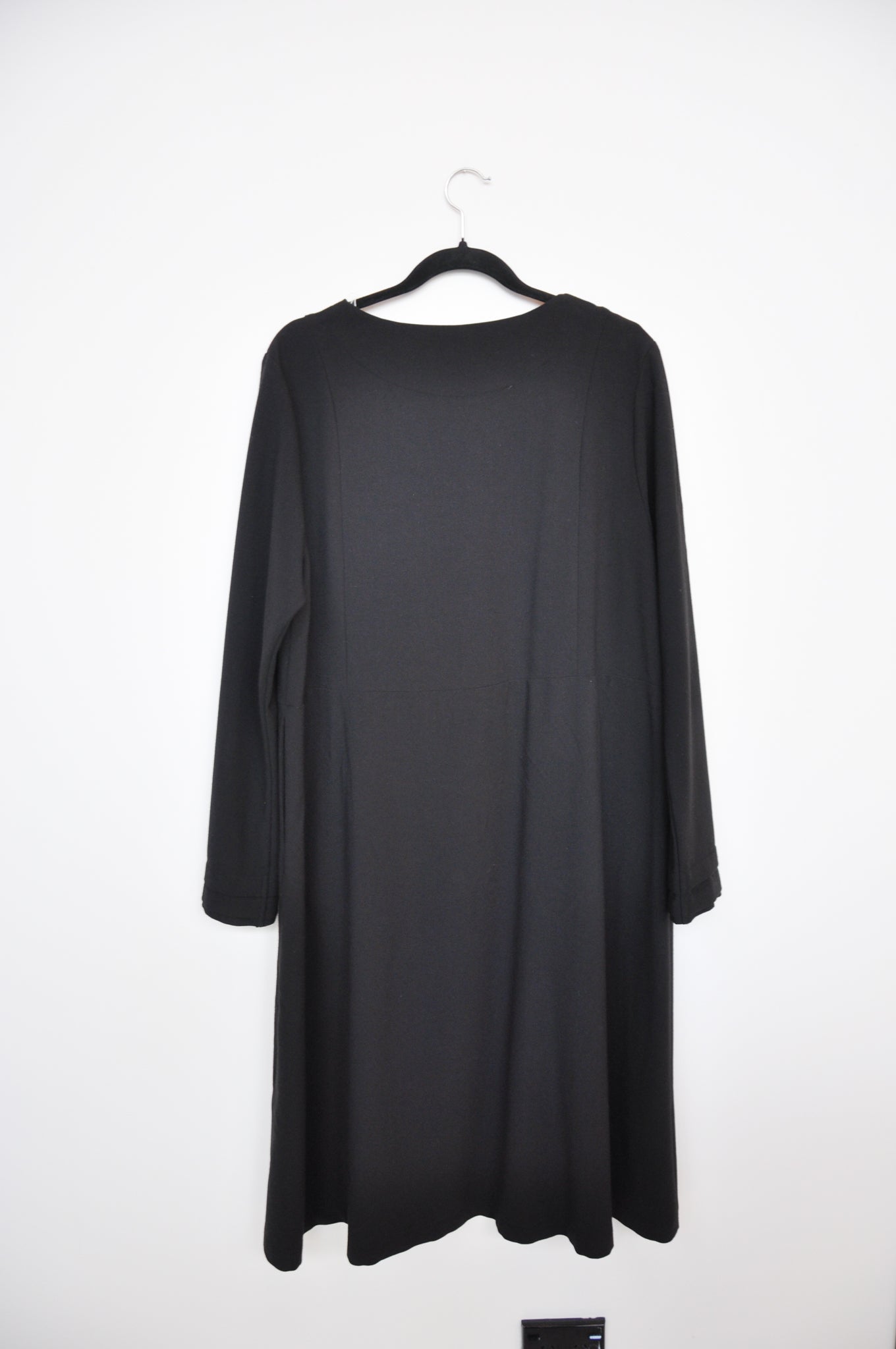 NOM*D Long Sleeve Tie Dress - Black
