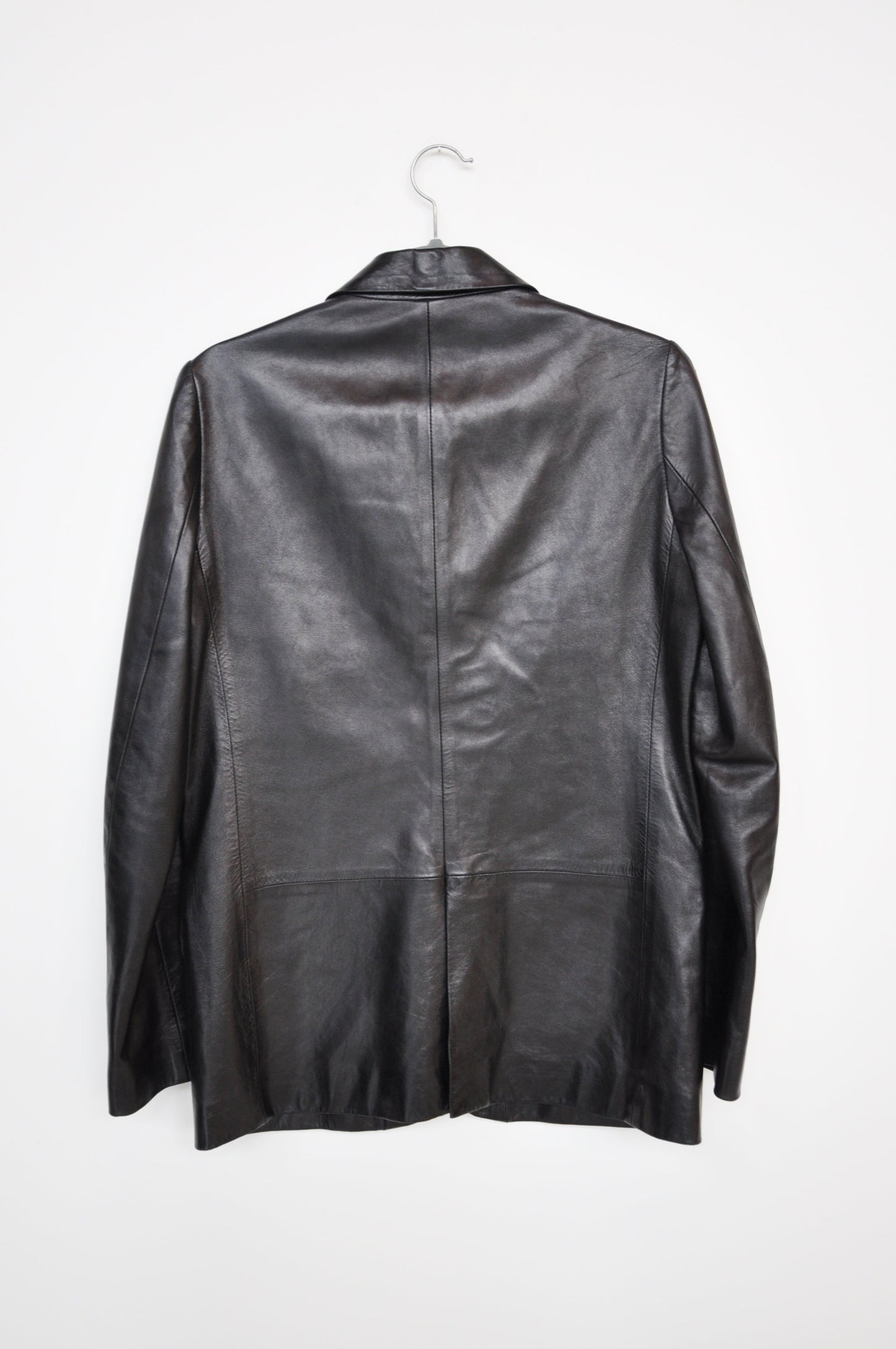 Italian Leather Jacket - black